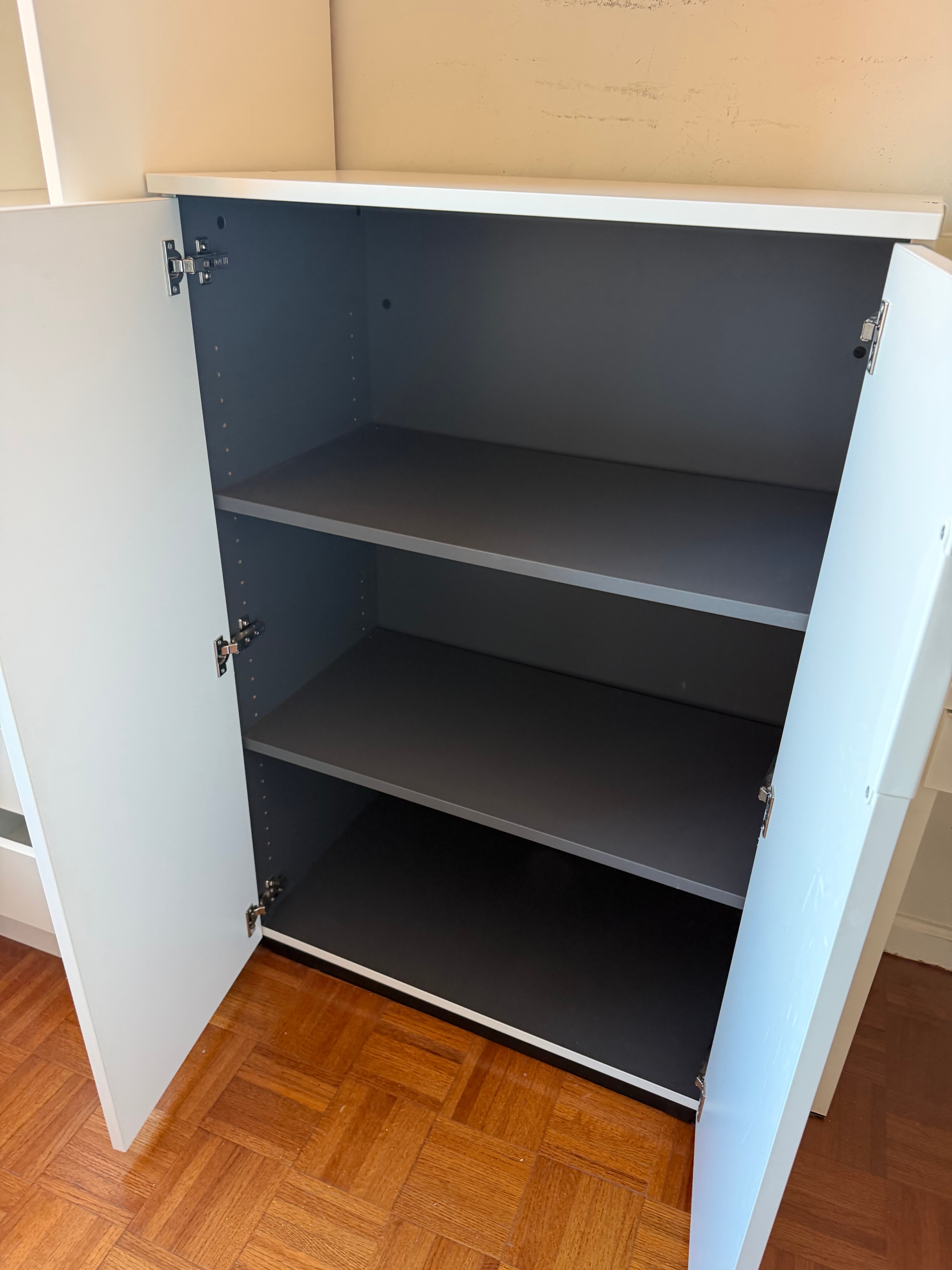 IKEA GALANT White Two-Door Storage Cabinet - photo 2
