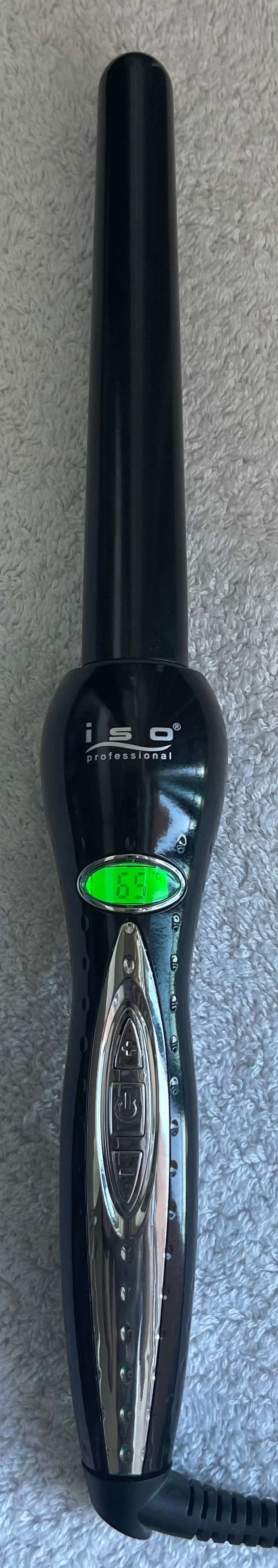 ISO Professional Gold Collection Curling Wand – Working
