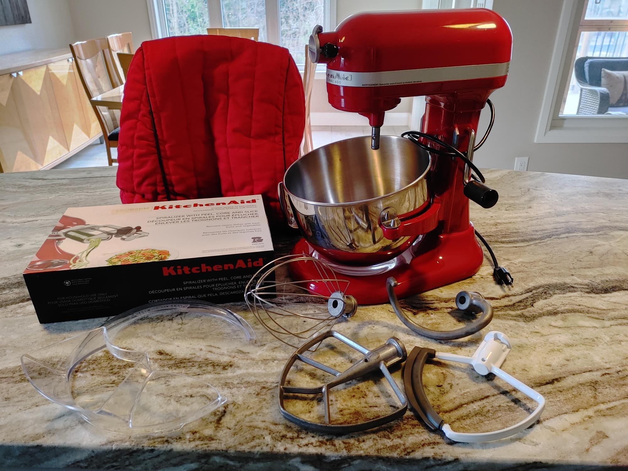 KitchenAid Professional 600 Stand Mixer with Attachments