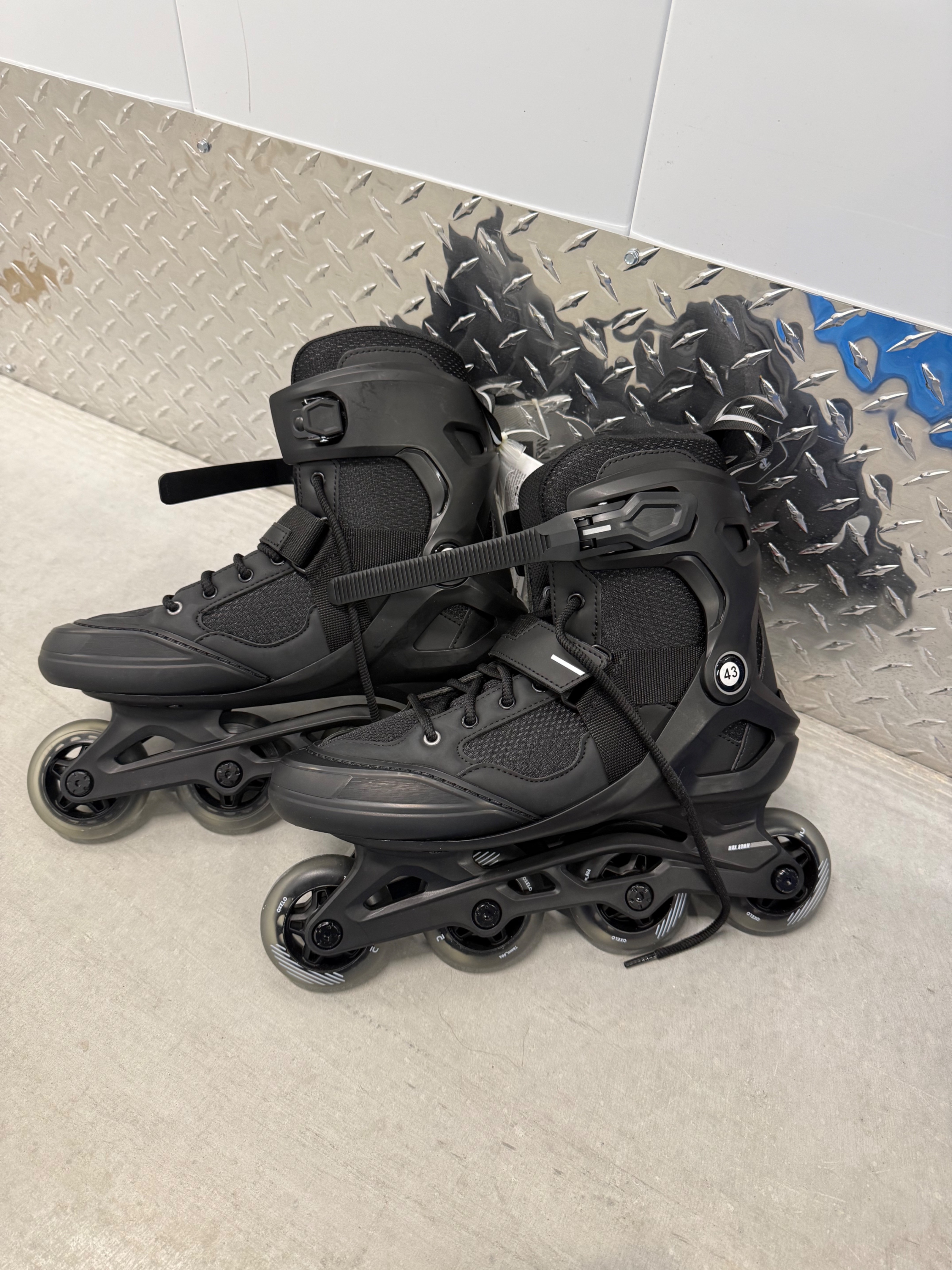 Black Rollerblades