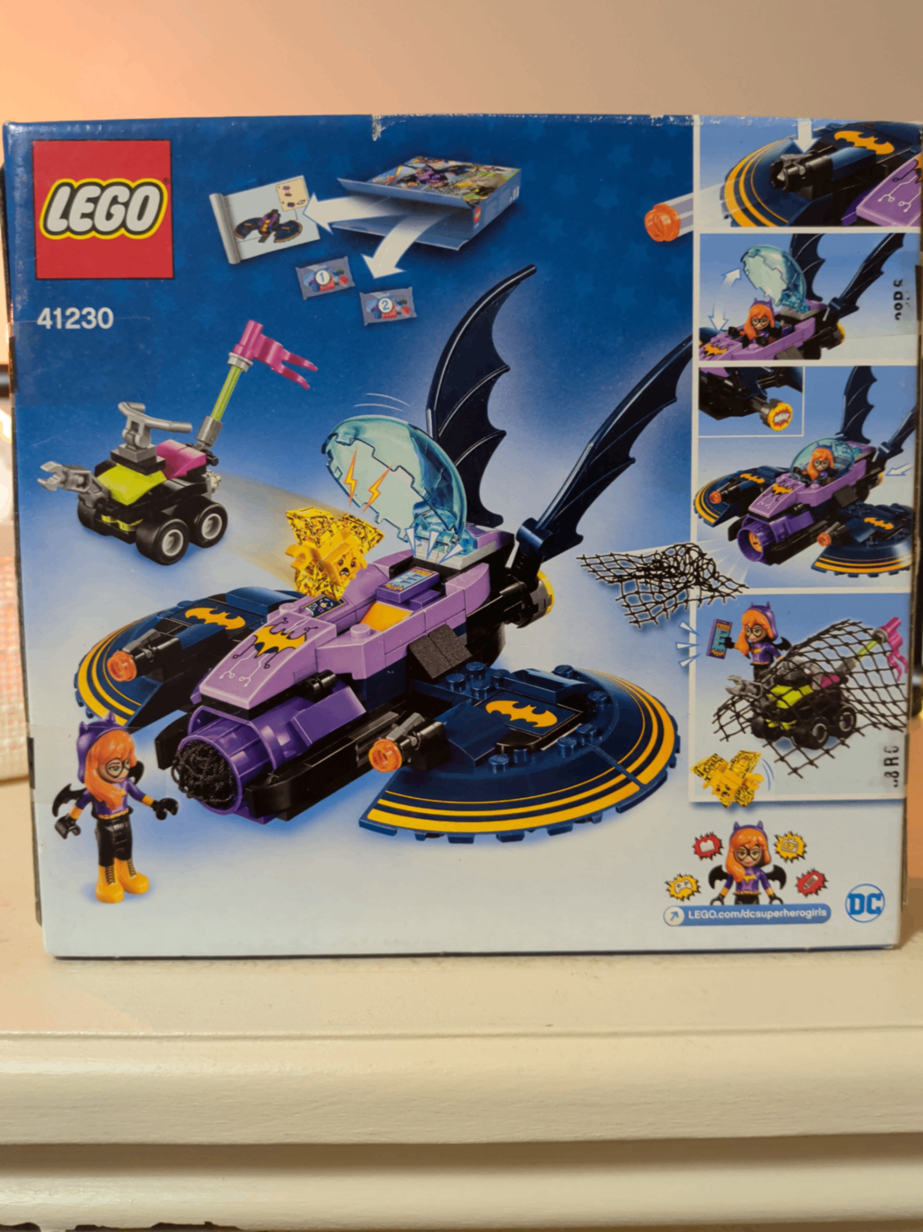 Batgirl Batjet Lego Set