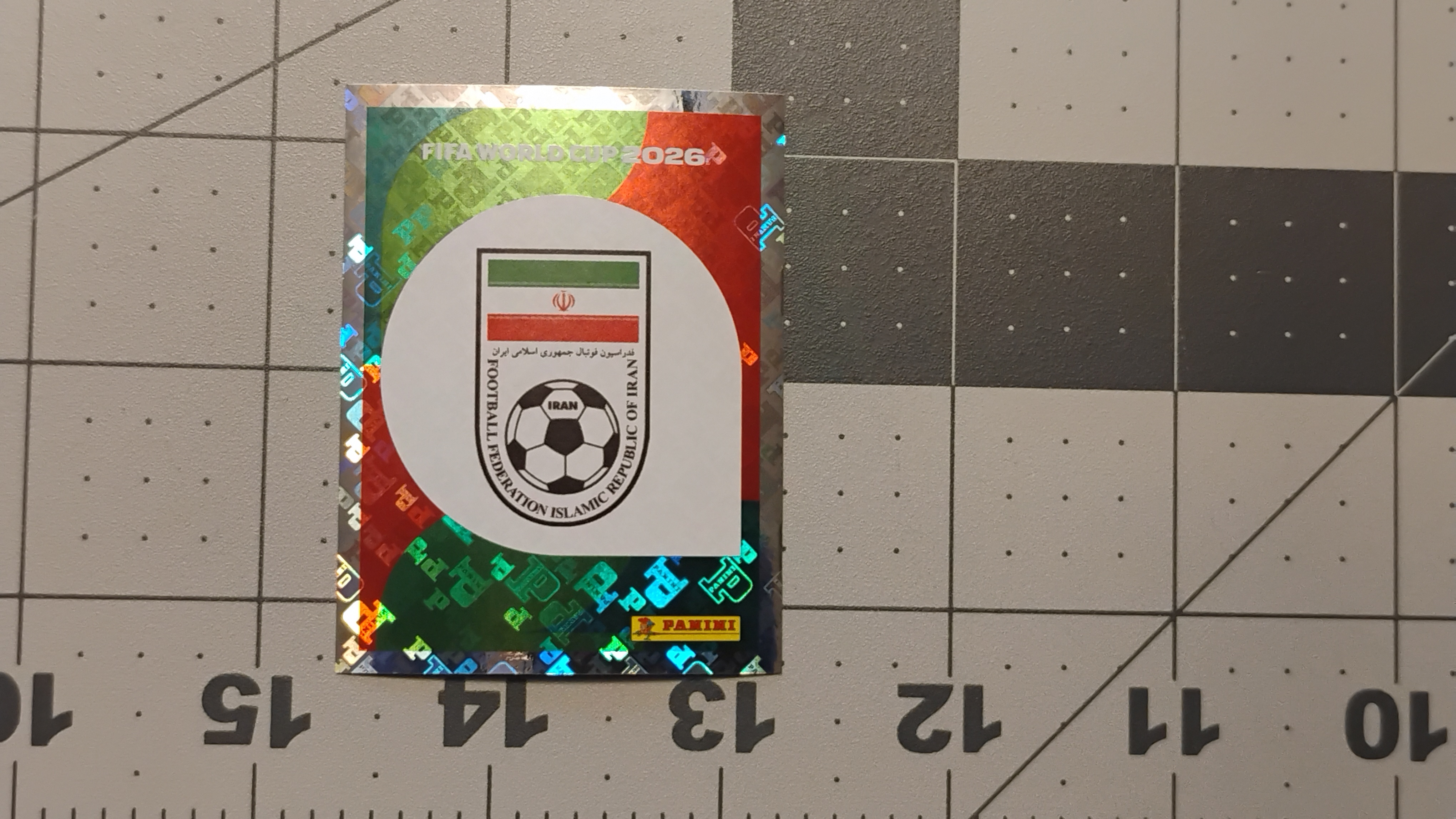 Iran IRN 1 FIFA World Cup 2026 Panini Sticker