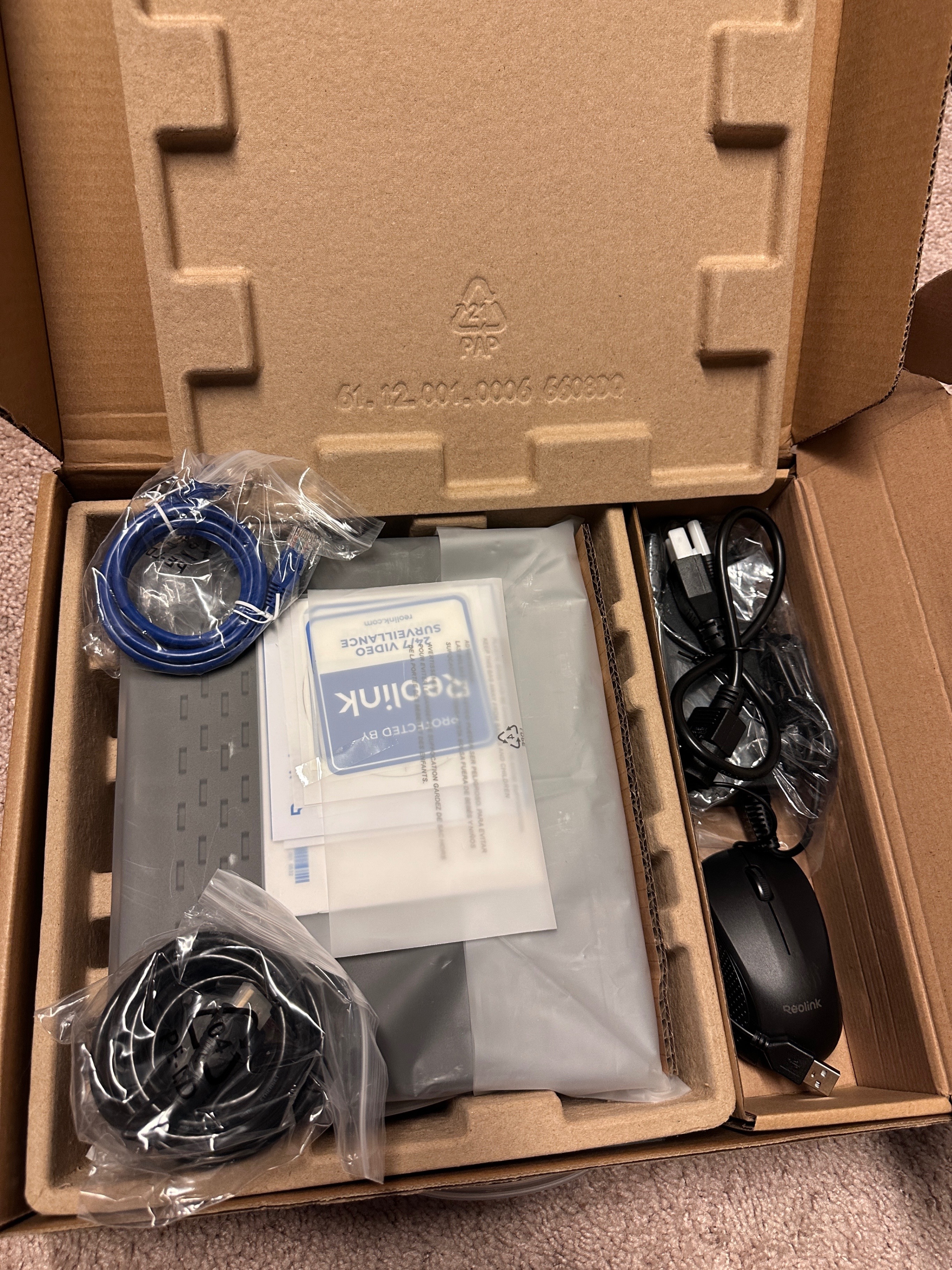 Reolink NVR 8 Channel Network Video Recorder 2TB PoE IP 24/7 Rec - photo 2