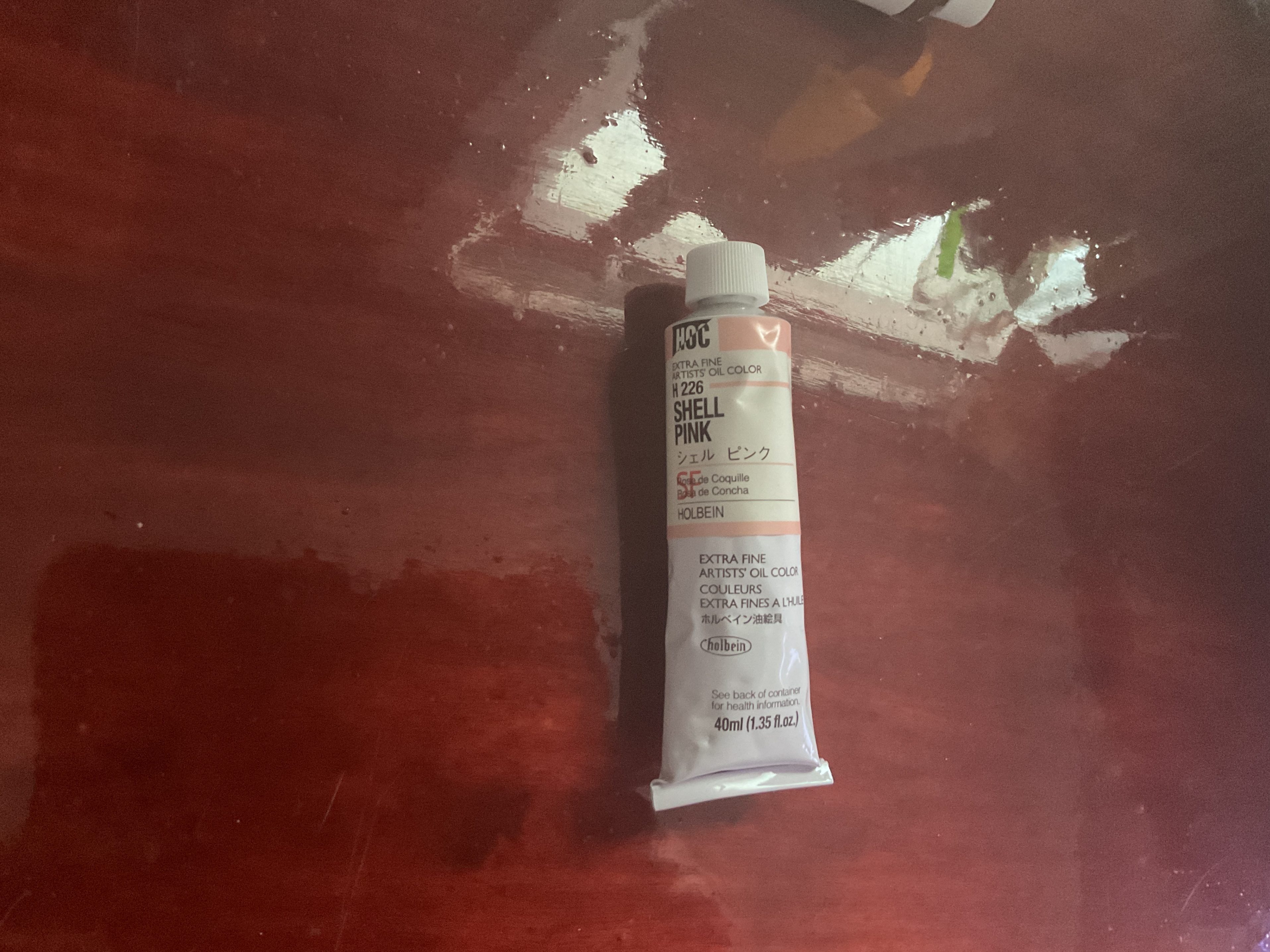 Holbein Artist Oil Color - Shell Pink (40ml)