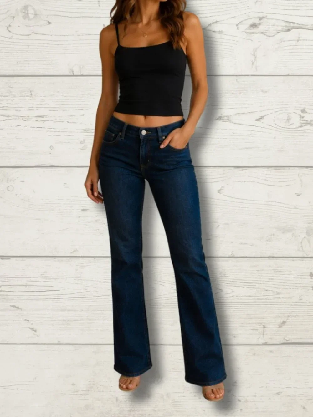 Lee Stretch Bootcut Jeans – Size 8 Short