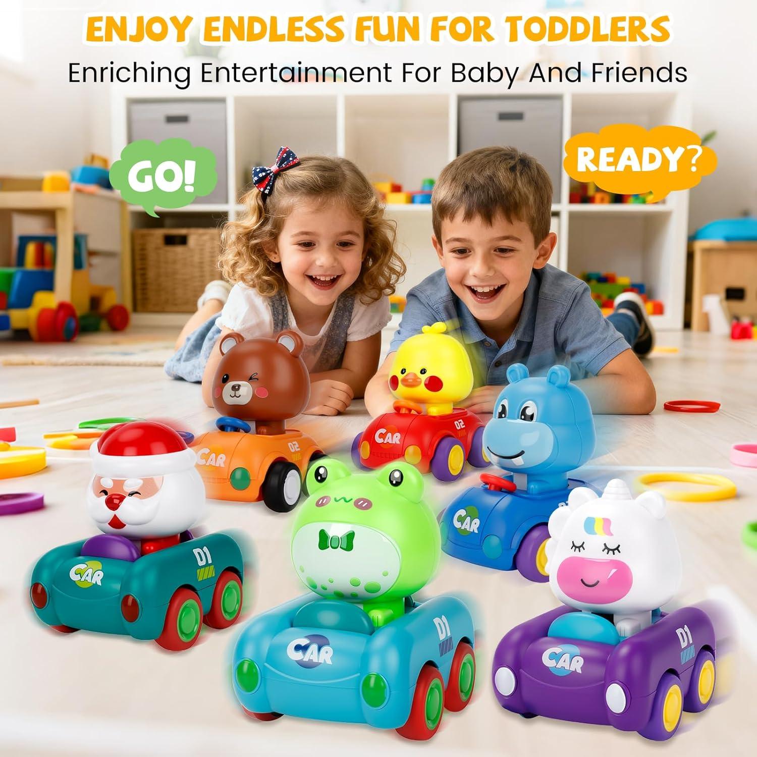 Press and Go Car Toys for Toddlers 1-3 - photo 4
