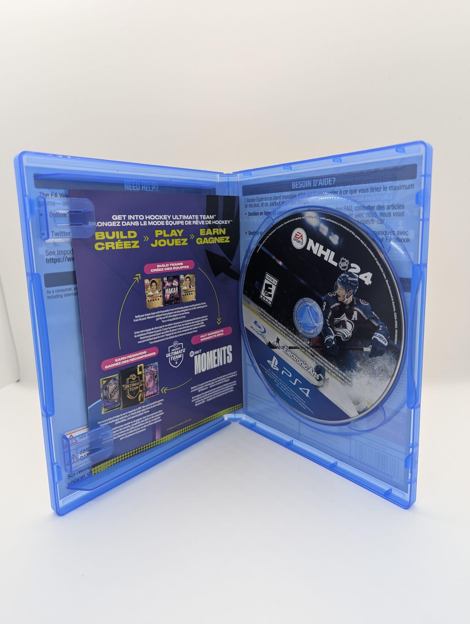 PS4 NHL 23 & NHL 24 Game Bundle – Tested & Complete! 🏒🎮 - photo 3