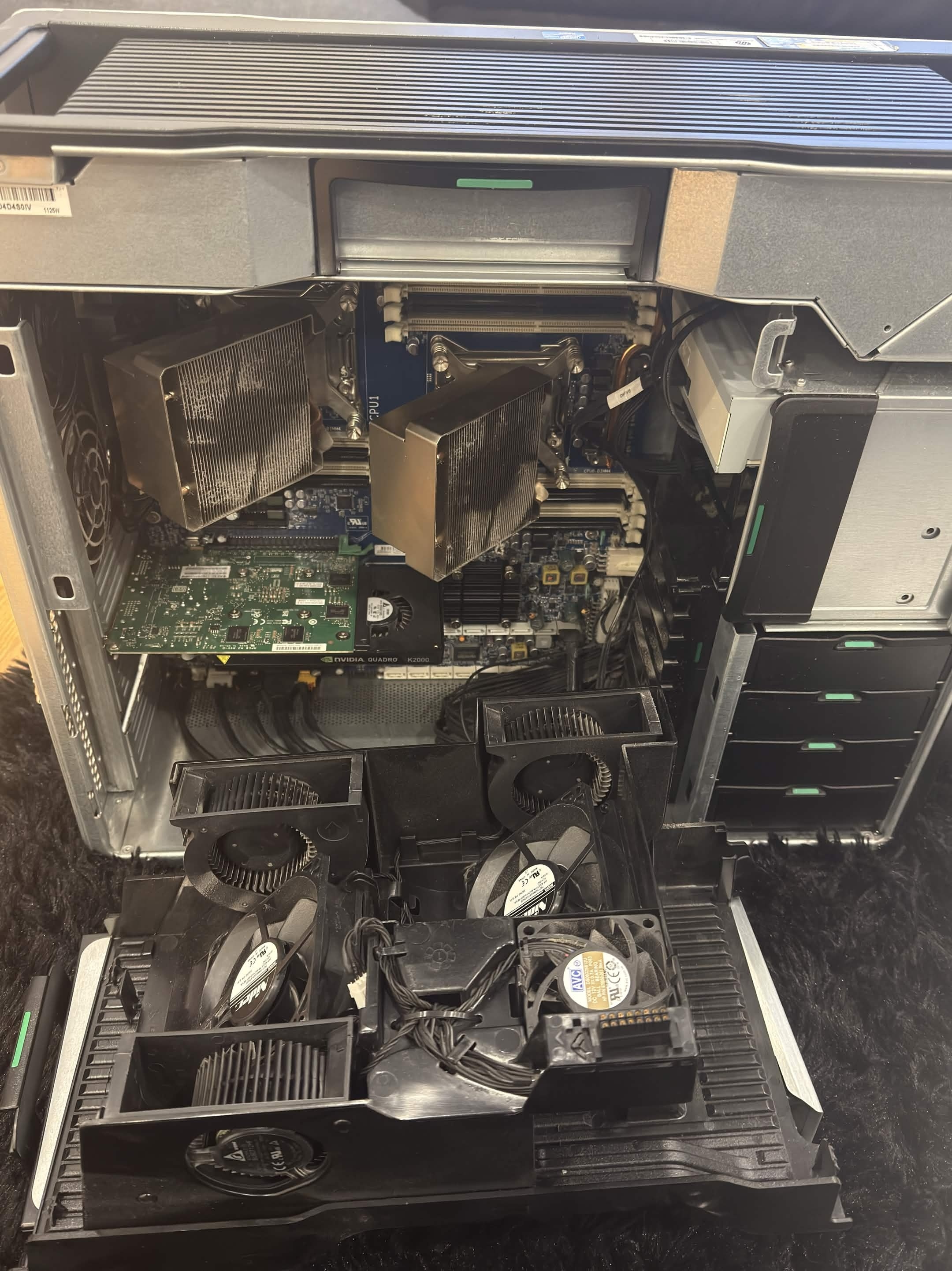 HP Workstation - Dual Xeon | 64GB DDR3 | 2TB HDD | 460GB SSD - photo 2