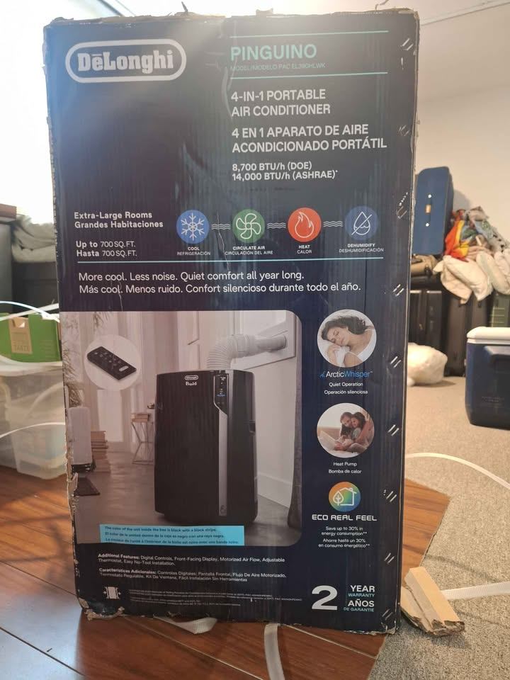 (NEED GONE) DeLonghi Portable Air Conditioner - photo 3