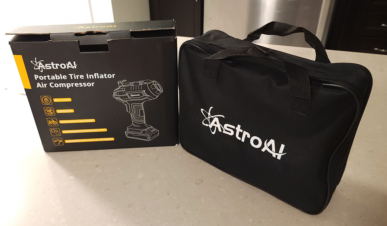 AstroAI Tire Inflator Portable Air Compressor 20V - 160PSI - photo 2