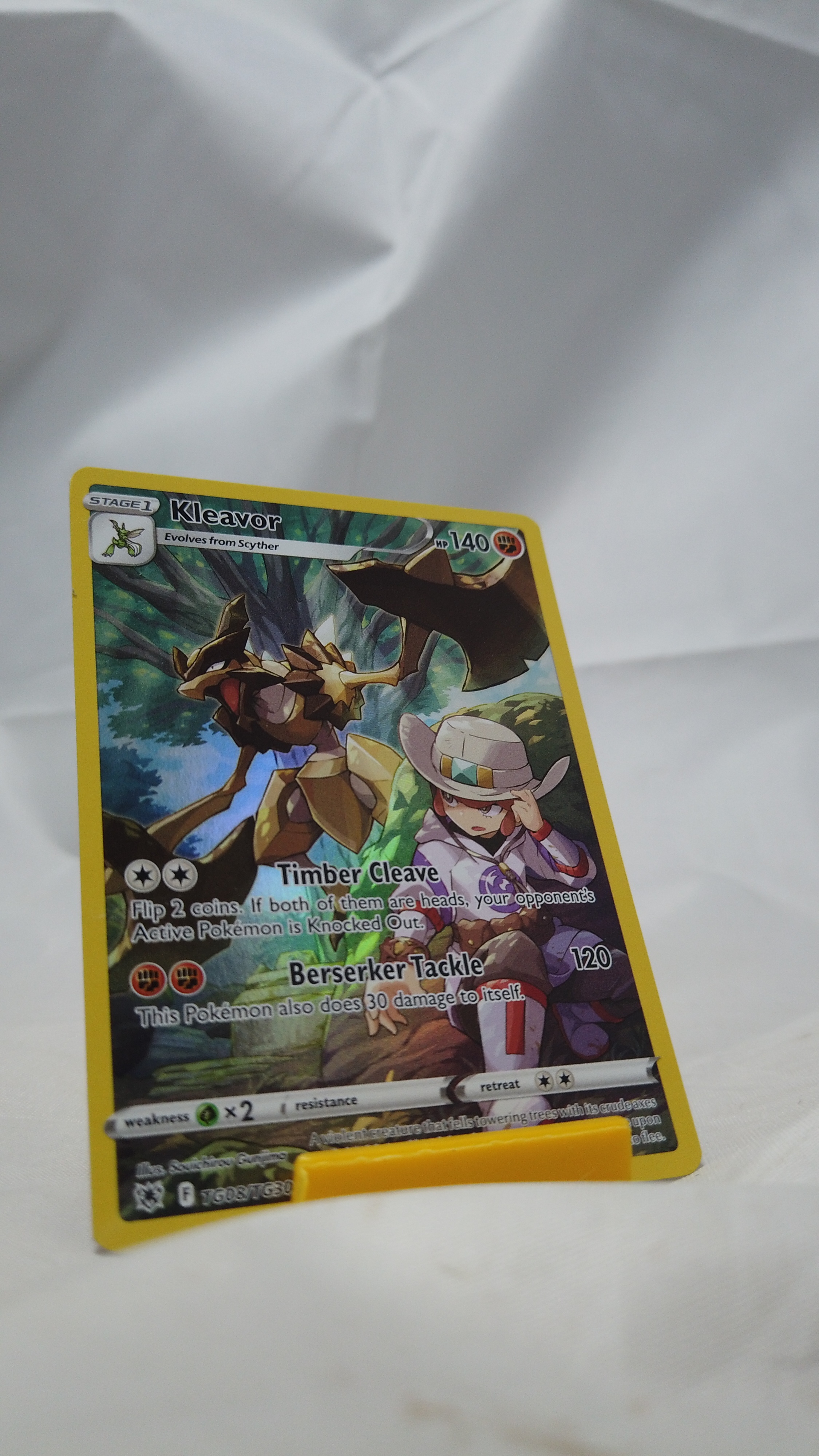 Pokemon Kleavor TG08/30 Astral Radiance Trainer Gallery Trainer