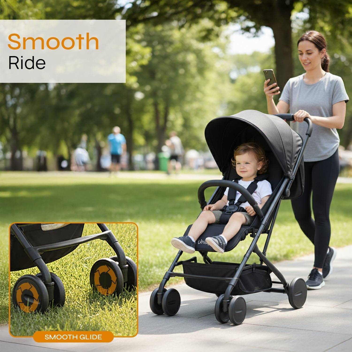 Jovial Chicco Portable Folding Lightweight Baby Stroller - photo 5