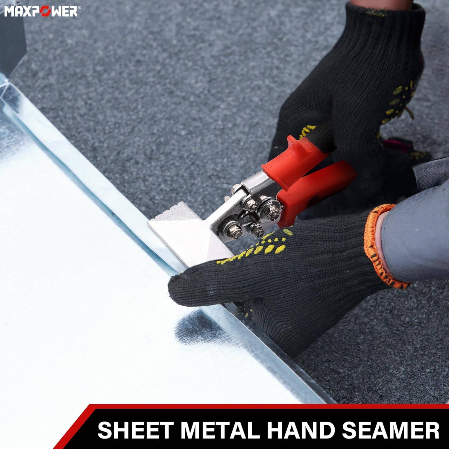 MAXPOWER Sheet Metal Hand Seamer, 2-Pack - photo 5