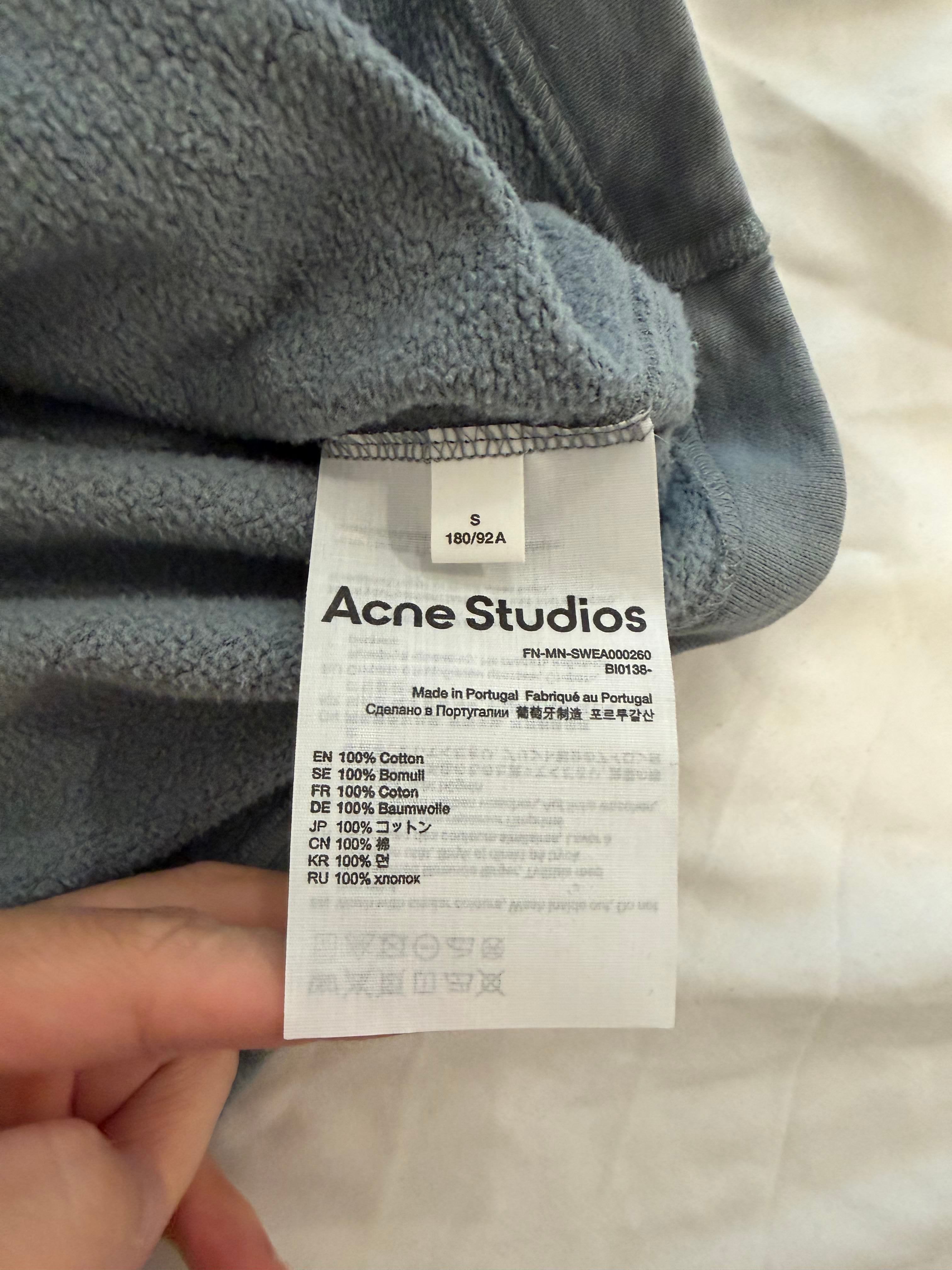 Acne Studios Crewneck Sweatshirt – Size S – Brand New - photo 4