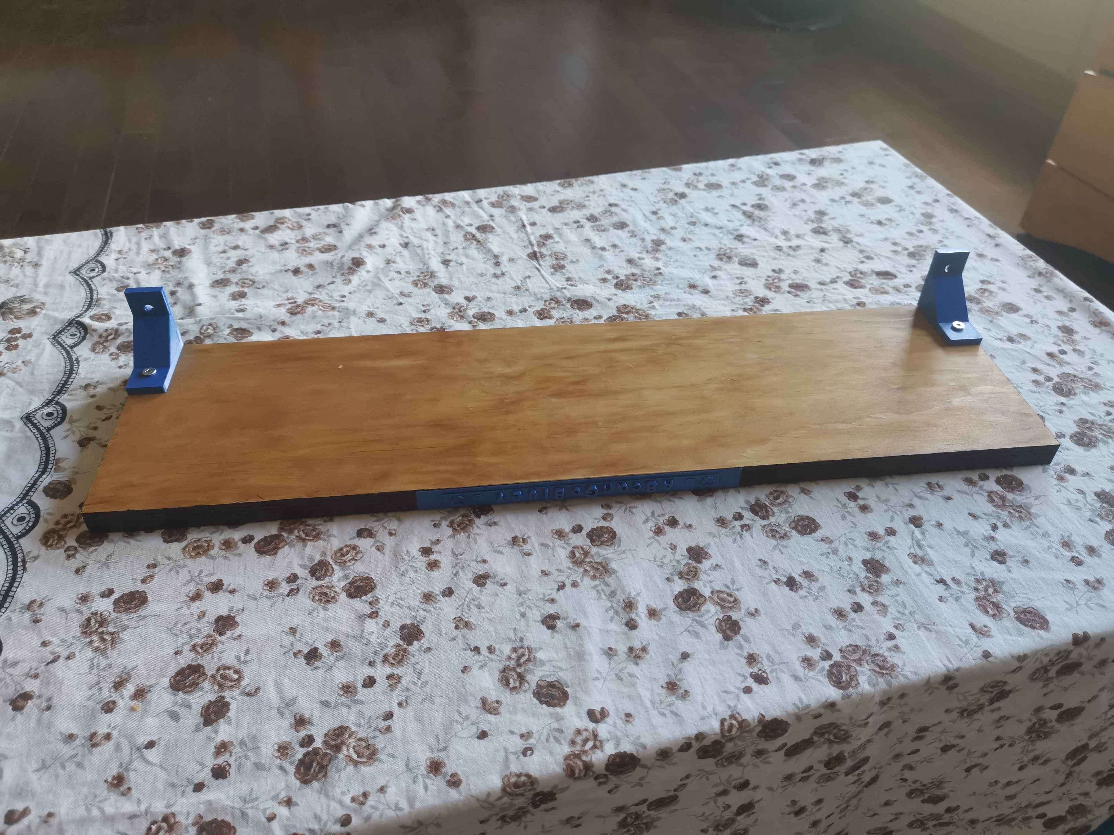 Handmade Floating Wall Shelf 24" – With Bluey Brackets $10 - photo 3