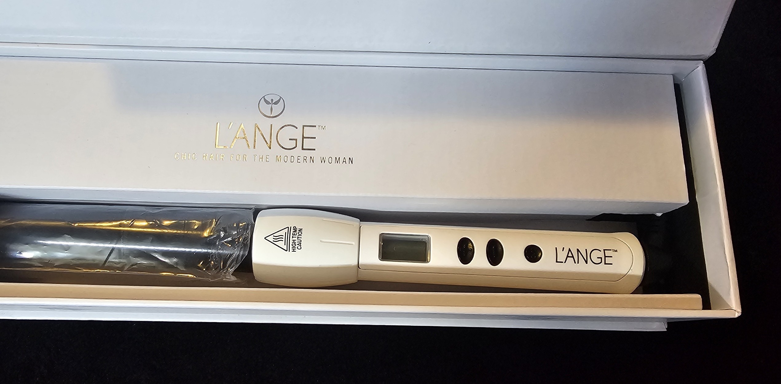 NEW L'ANGE NEW Lustre Tourmaline Curling Wand - Digital 25mm - photo 3