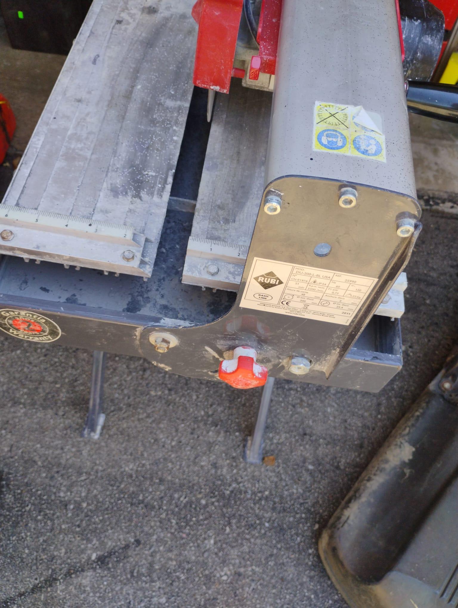 Rubi Diamant DU-200-BL 120V Tile Saw - photo 3