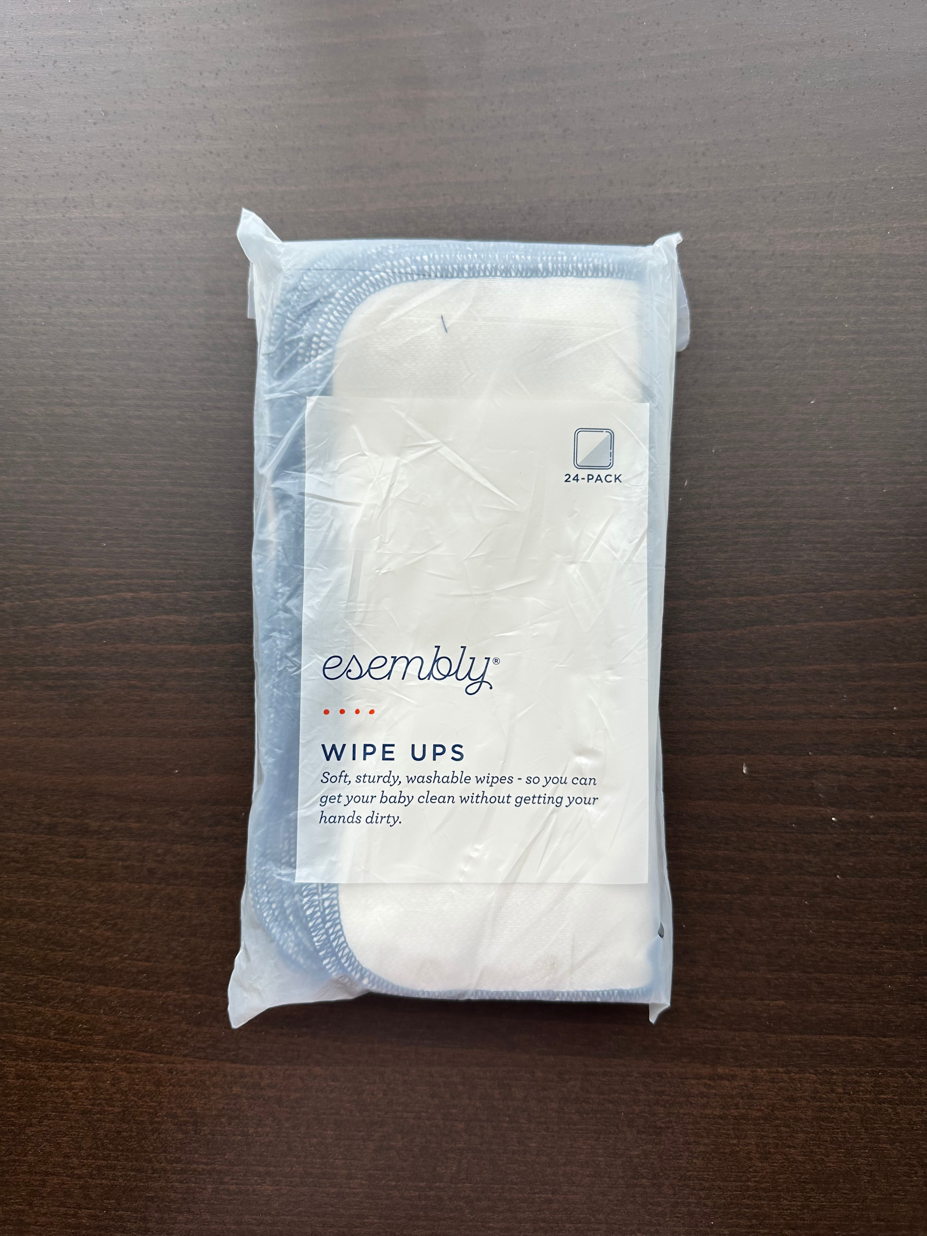 Esembly Organic Cotton Reusable Baby Wipes - 12 Pack - photo 2