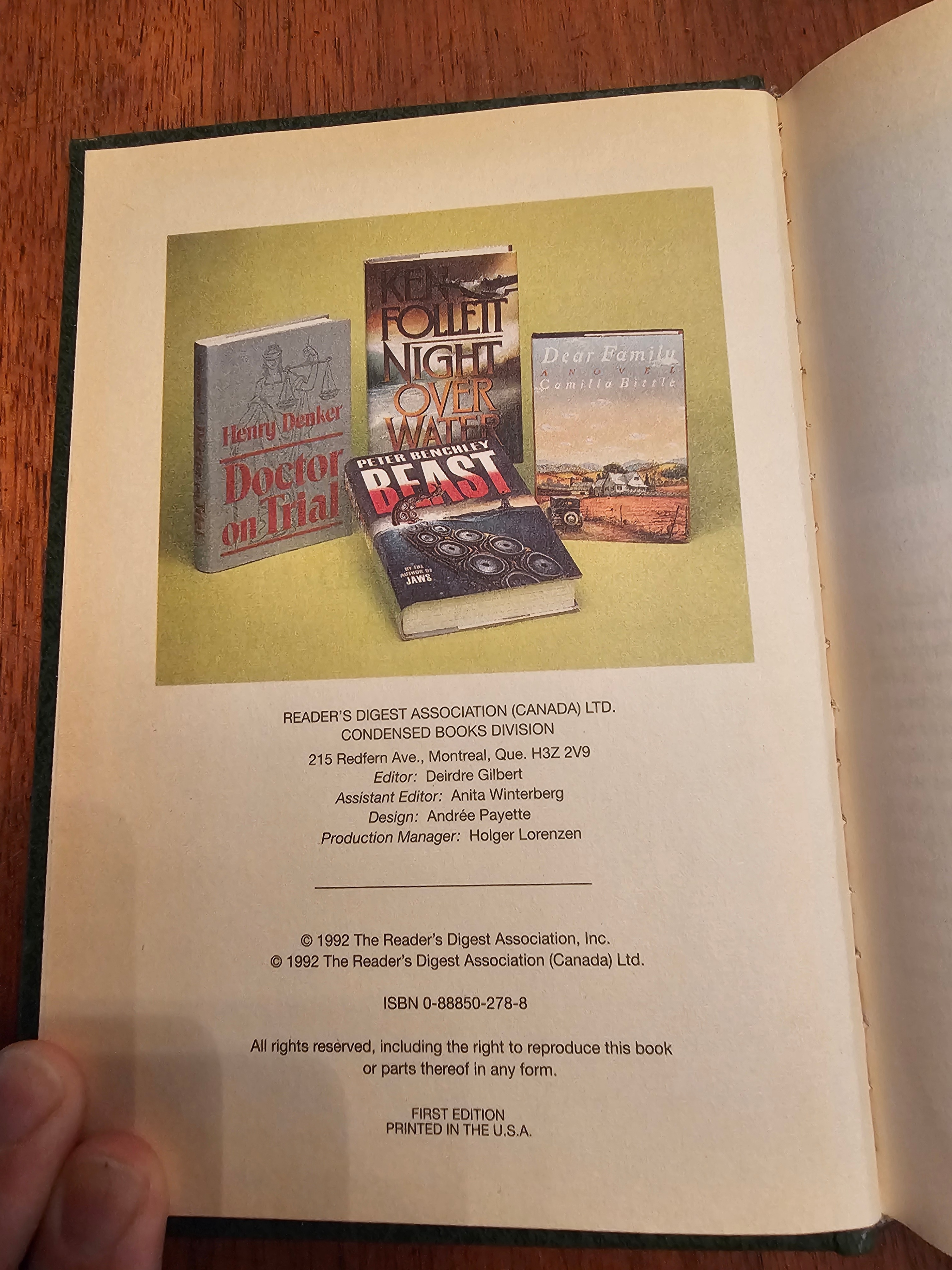 Reader's Digest Condensed Books Collection - photo 2