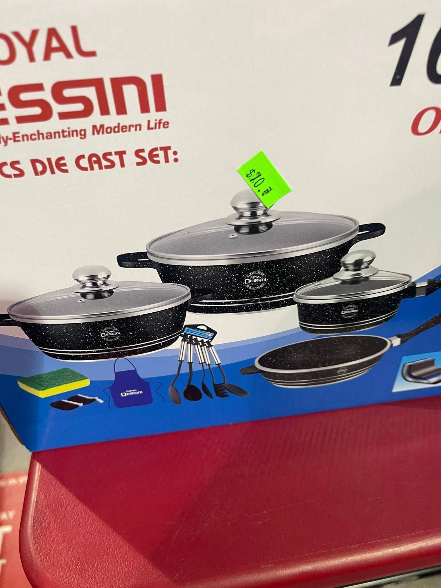 Royal Dessini Imperial 16‑Piece Cookware Set