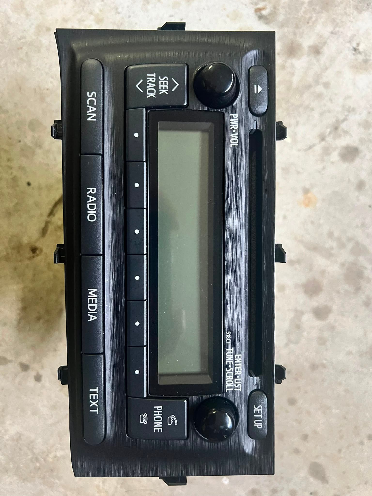 OEM Toyota Prius C Radio CD Player Bluetooth 2012-2014
