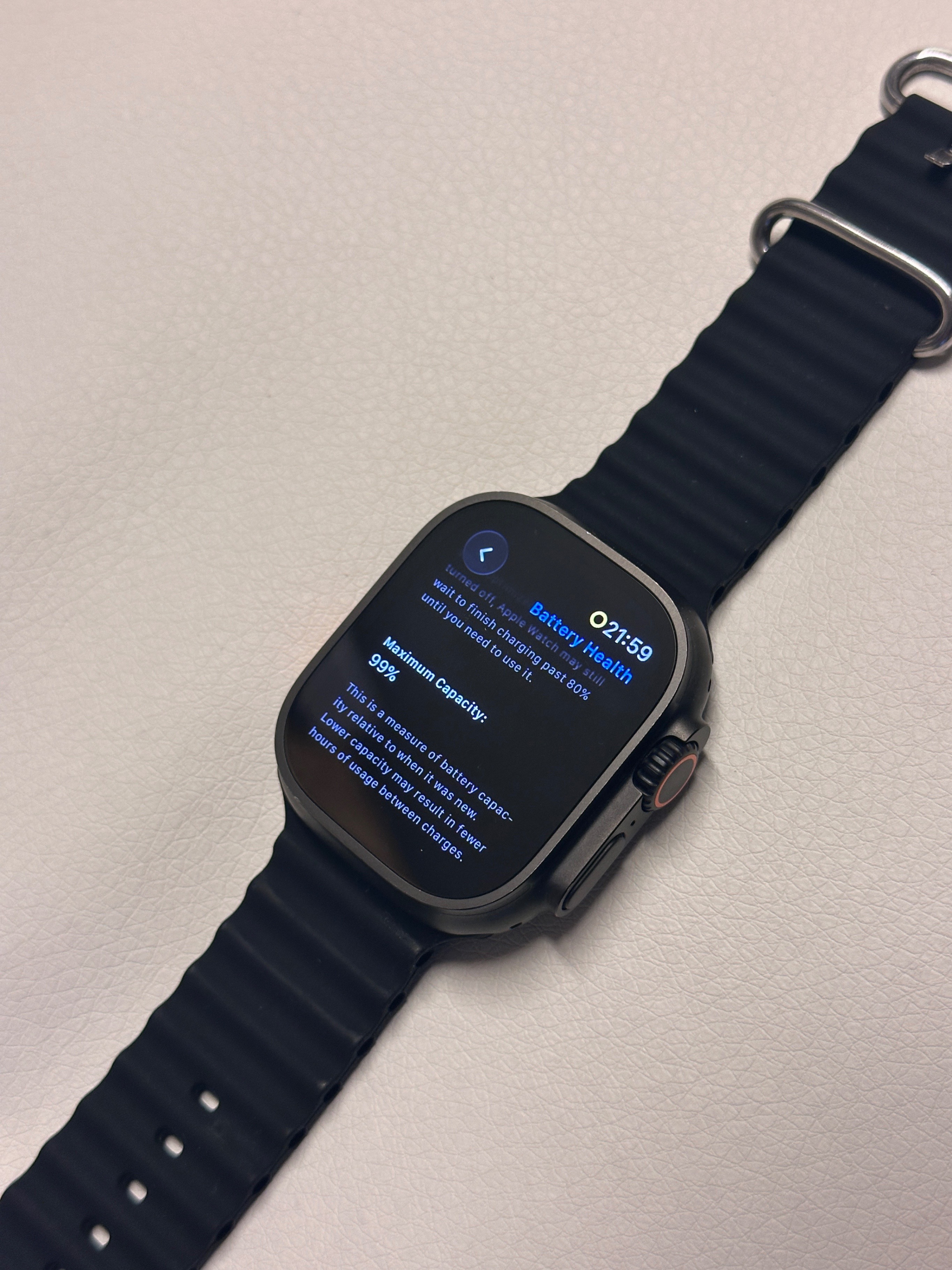 Apple Watch Ultra 2 GPS+Cellular 49MM Titanium Case Black Ocean - photo 3