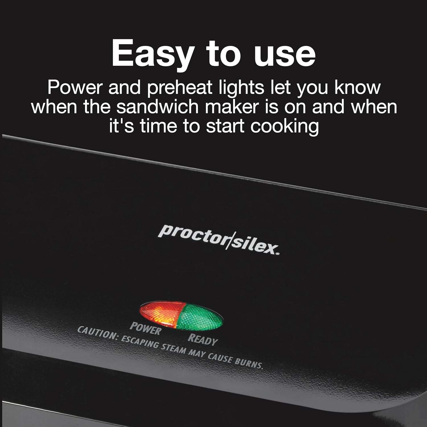 Proctor Silex 4 Serving Panini Press - photo 2