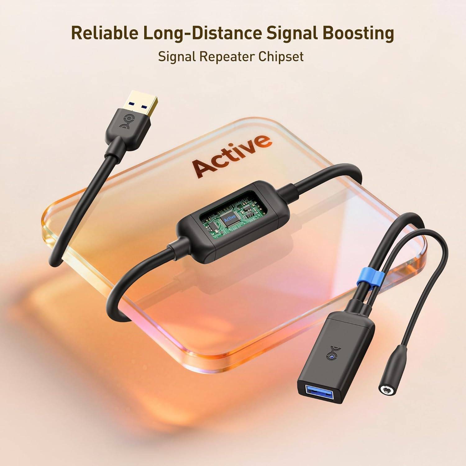 USB 3.0 Extension Cable with Signal Repeater - photo 3