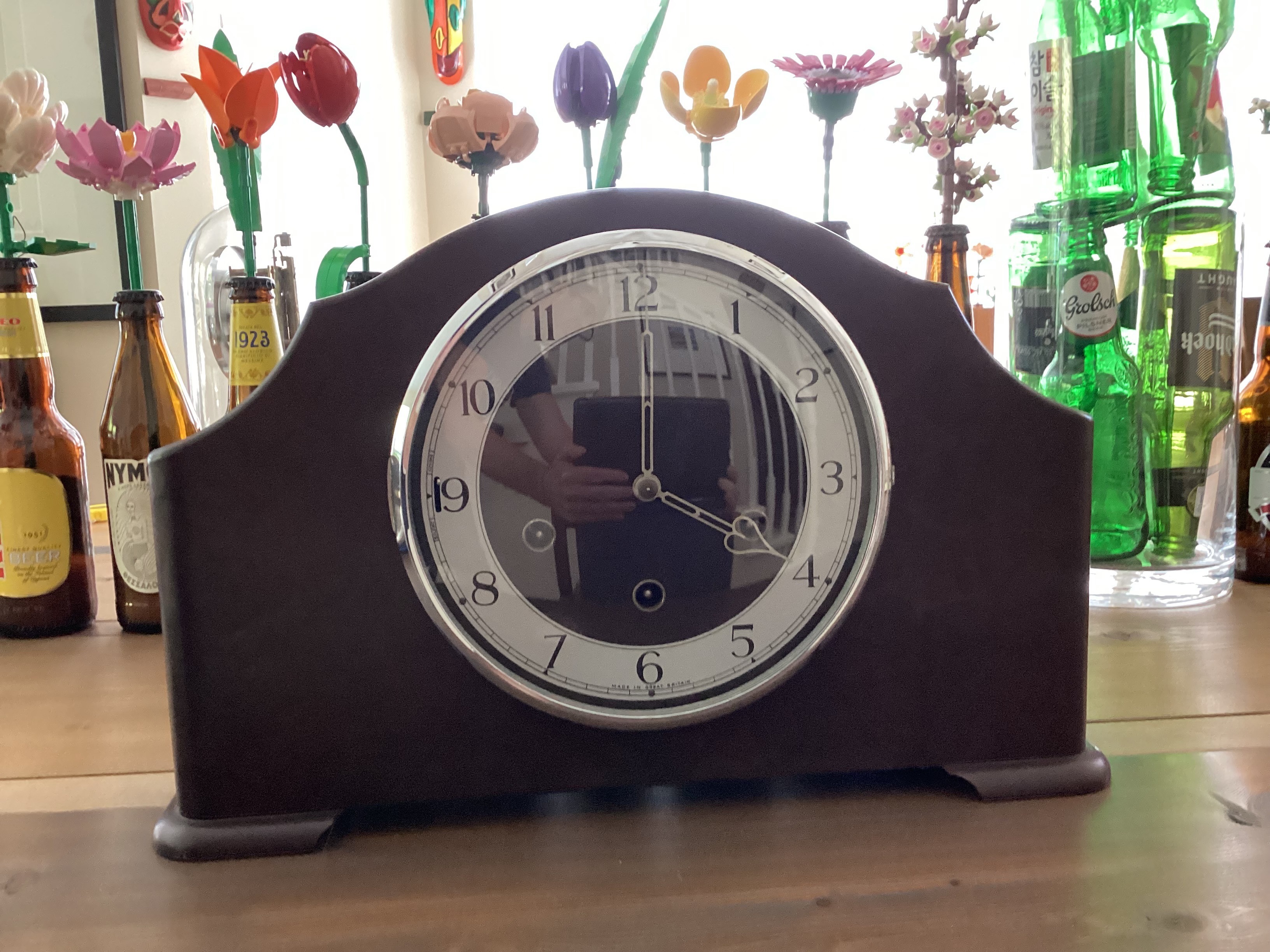 Chiming Vintage Mantel Clock