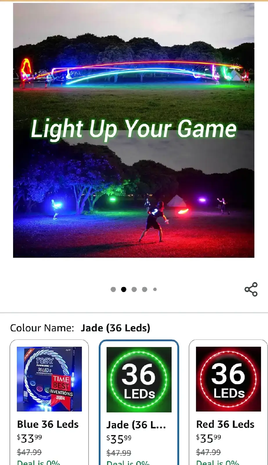 TOSY Flying Disc LED 36 LEDs - photo 2