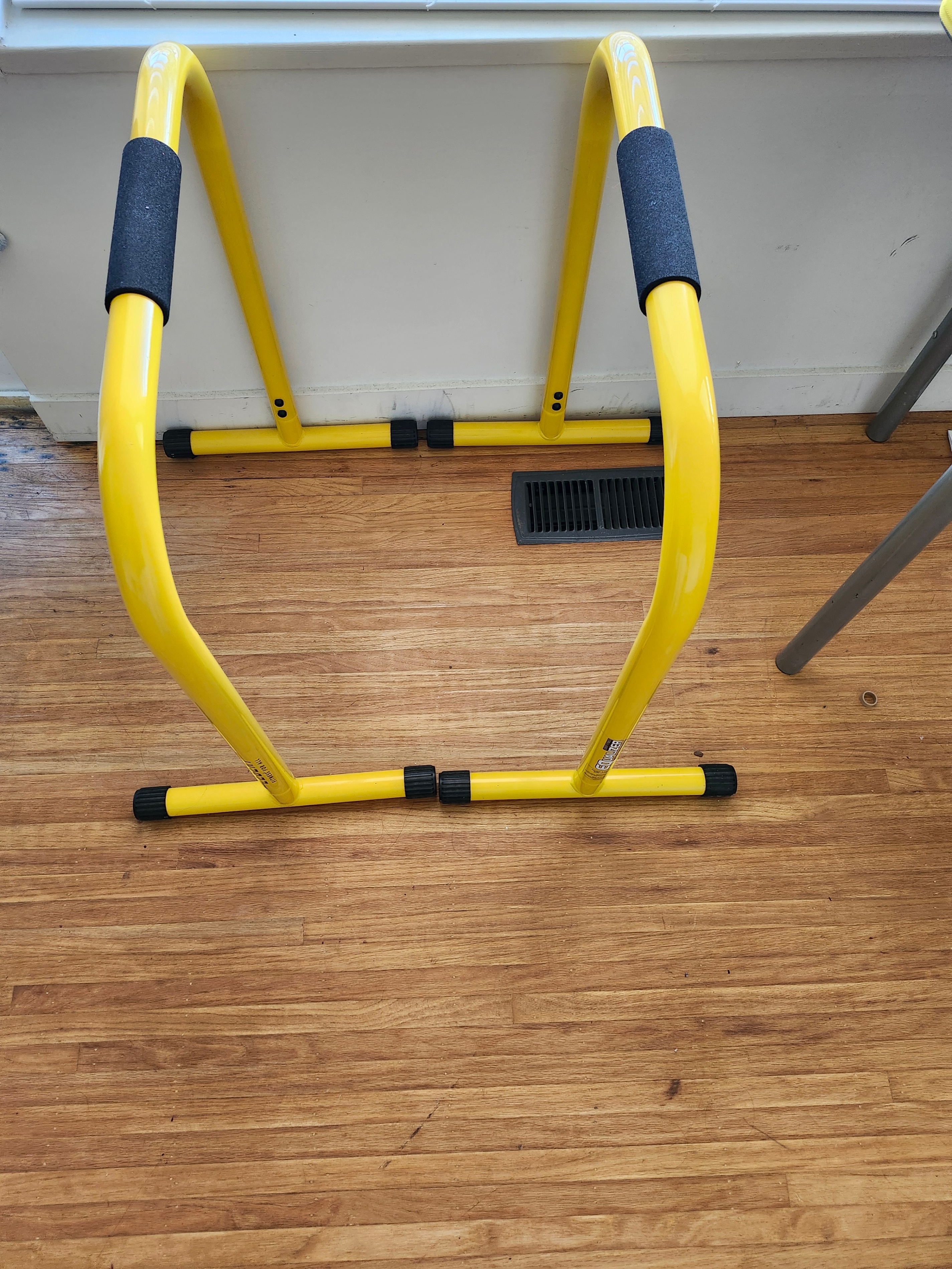 Yellow Parallel Bars Dip Stand - photo 2