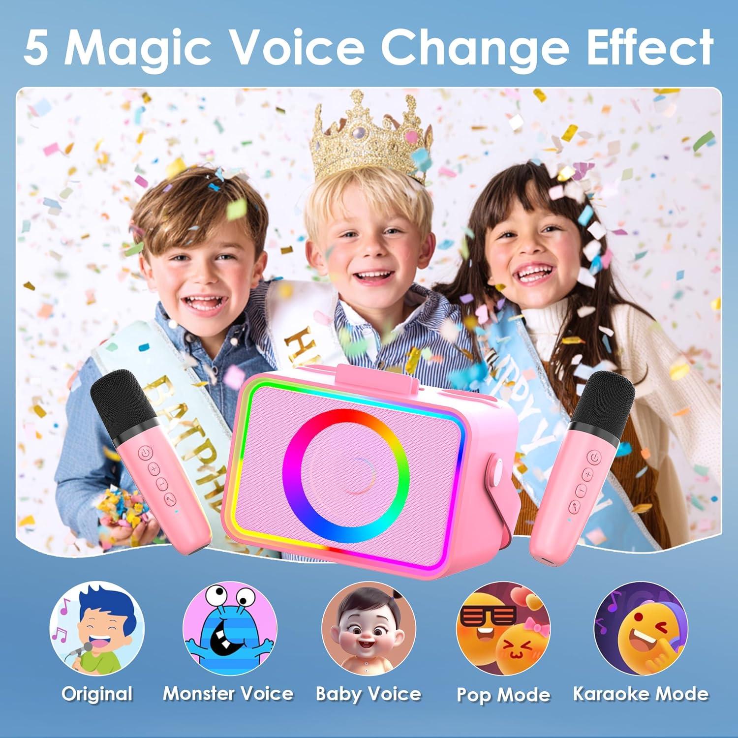 Karaoke Machine, Portable Bluetooth Speaker - photo 3