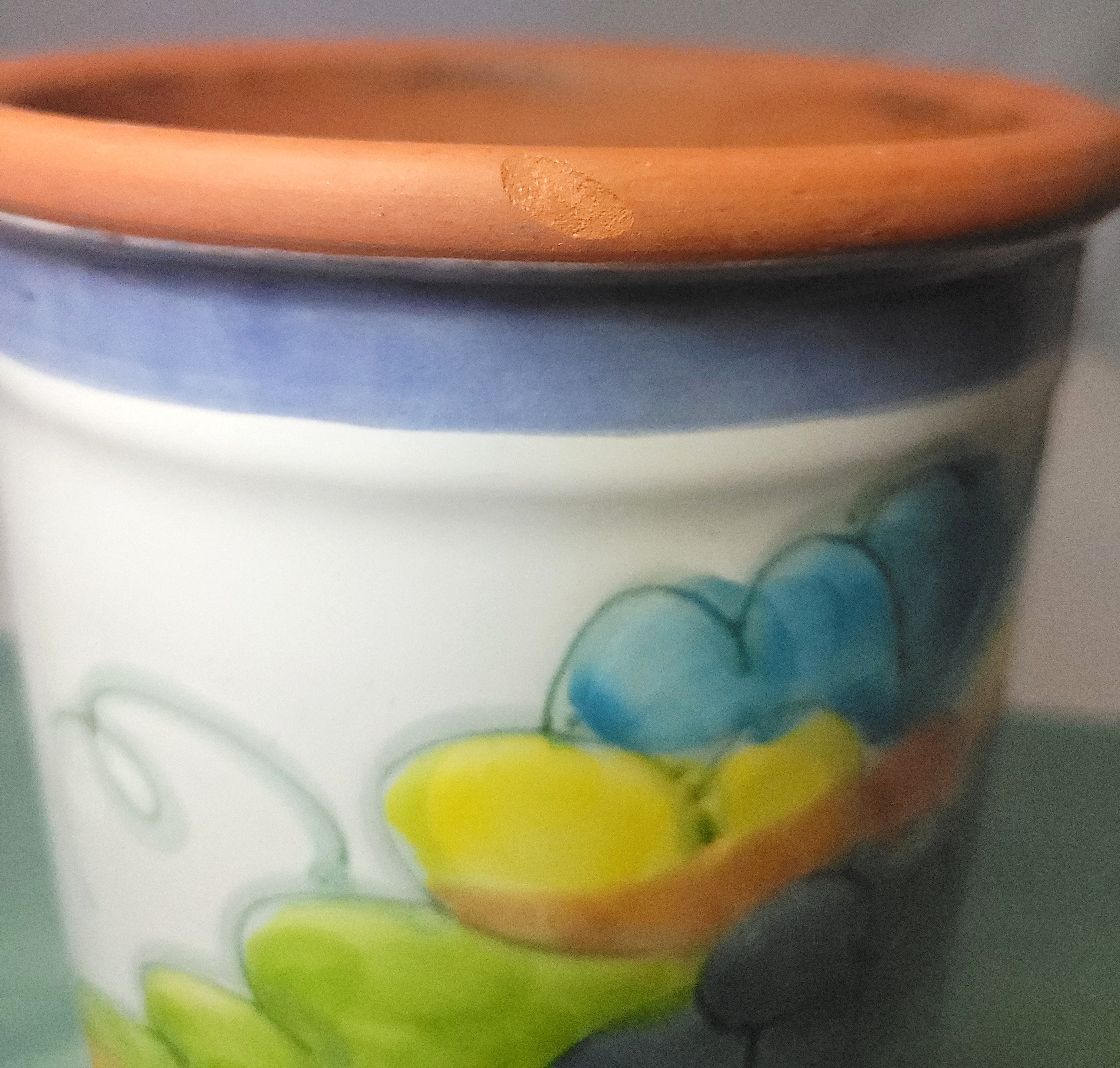 1992 Himark Celina Terracotta Wine Chiller Vase Made in Portugal - photo 2
