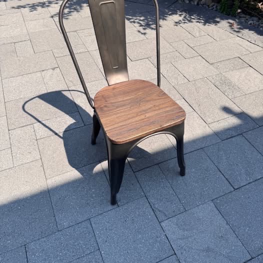 Metallic Wooden Chairs