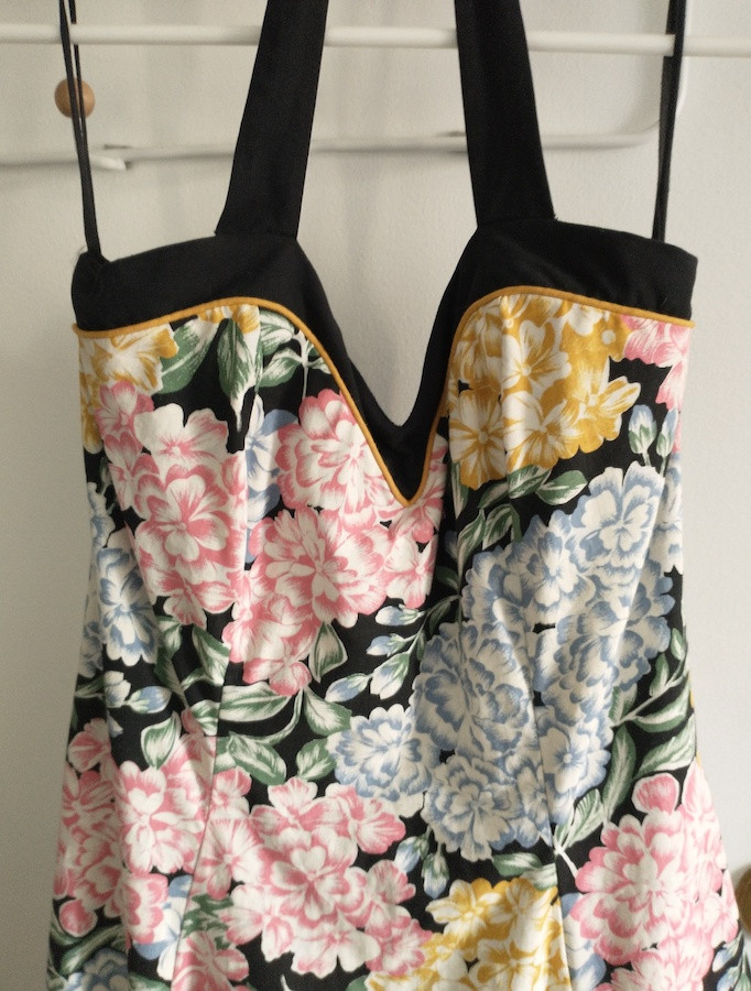Vintage Bold Floral Dress - Made in Canada - photo 2