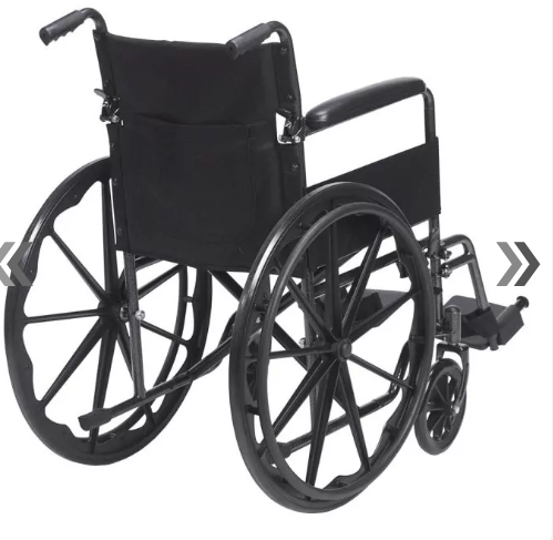 Silver Sport 1 Wheelchair – Swing‑Away Footrests, Full Arms - photo 3