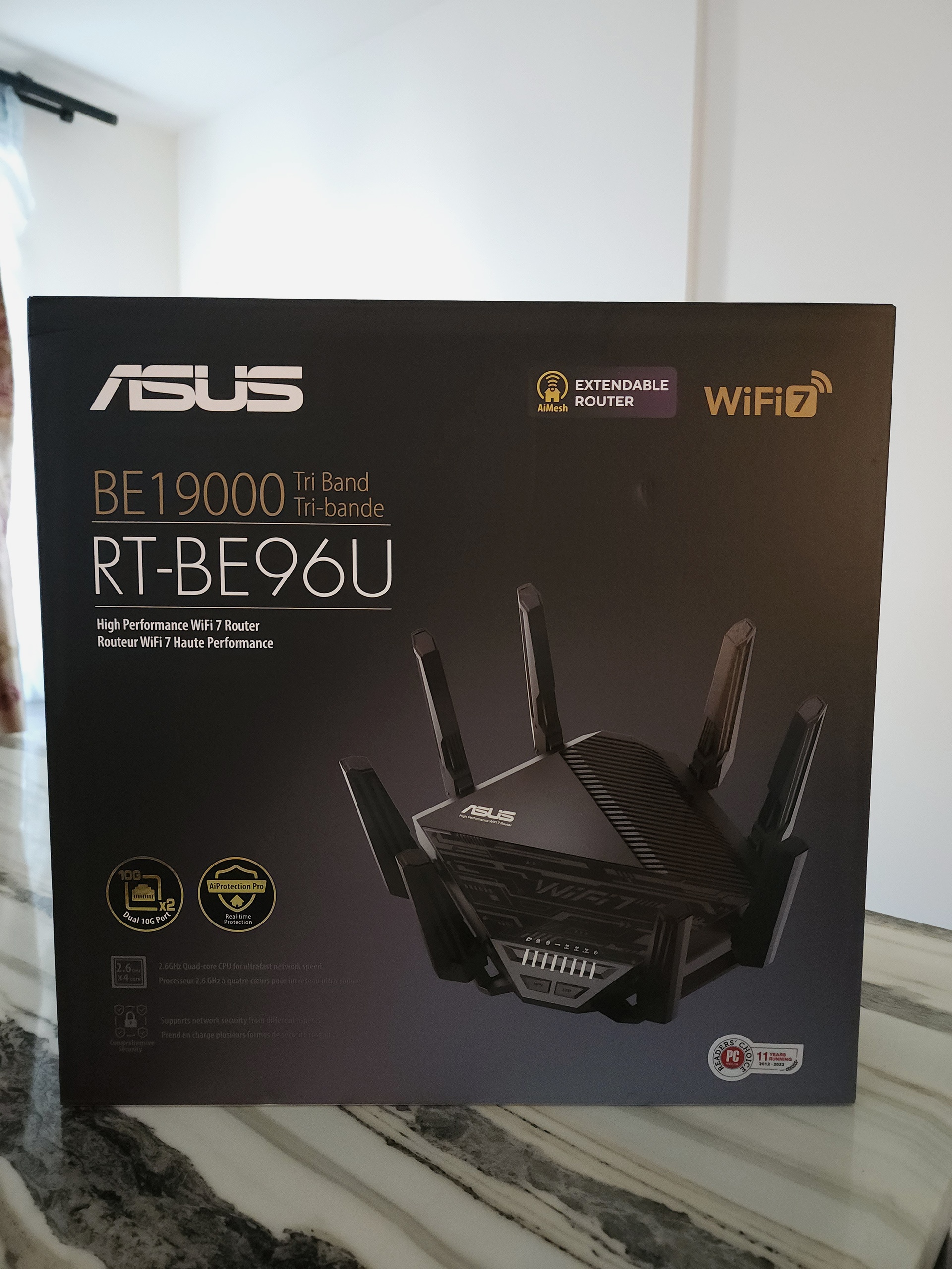 ASUS RT-BE96U (BE19000) WiFi 7 Router - Open Box 🔥