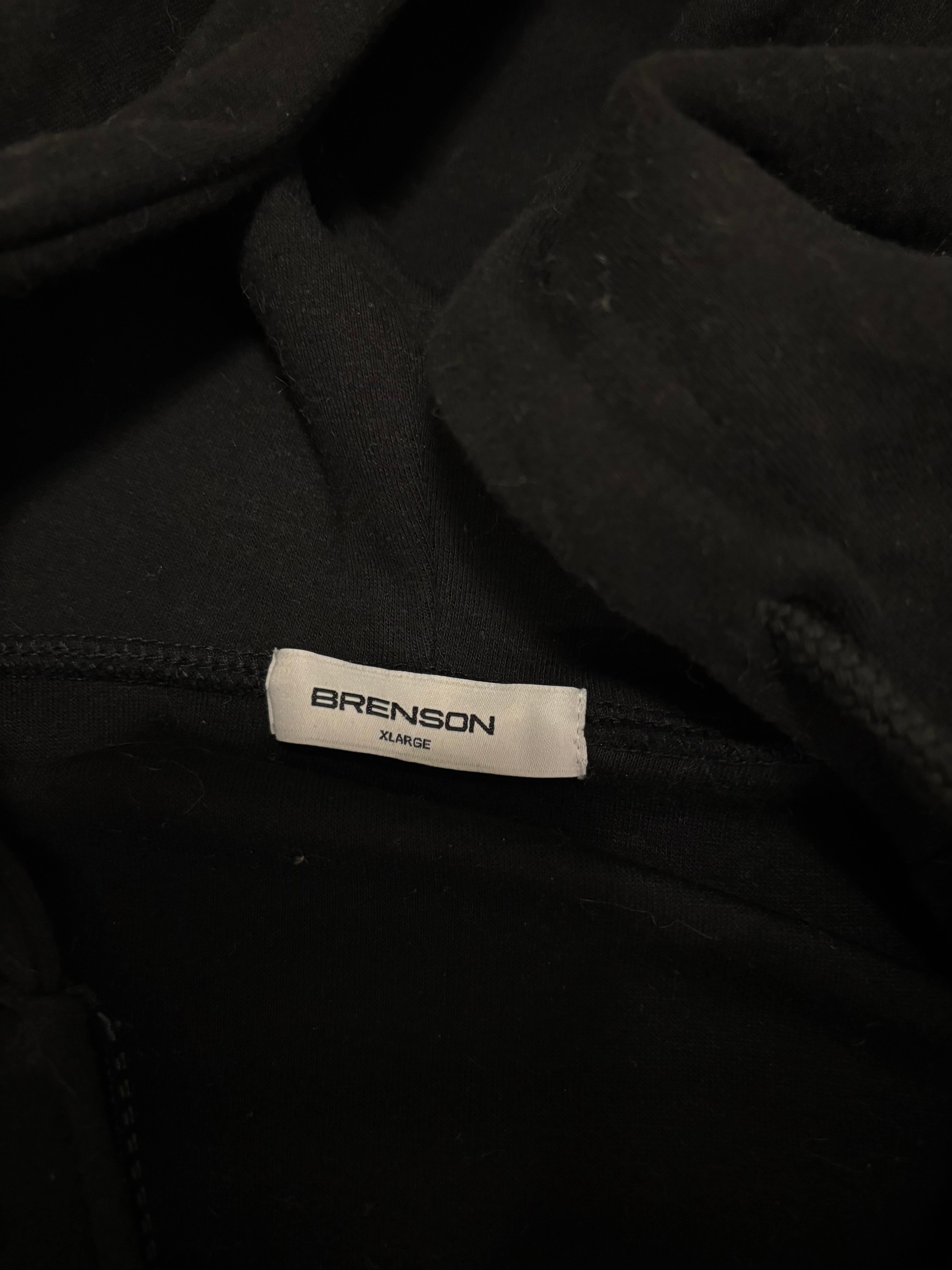 Brenson Black Zip-Up Hoodie - photo 2