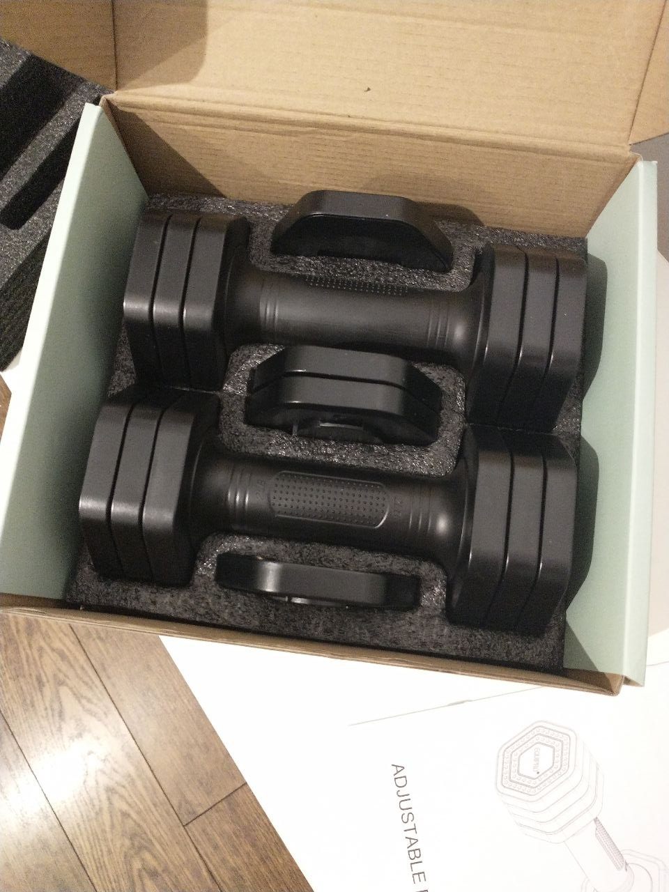 Adjustable Dumbbells Set (2) - Unused - photo 2