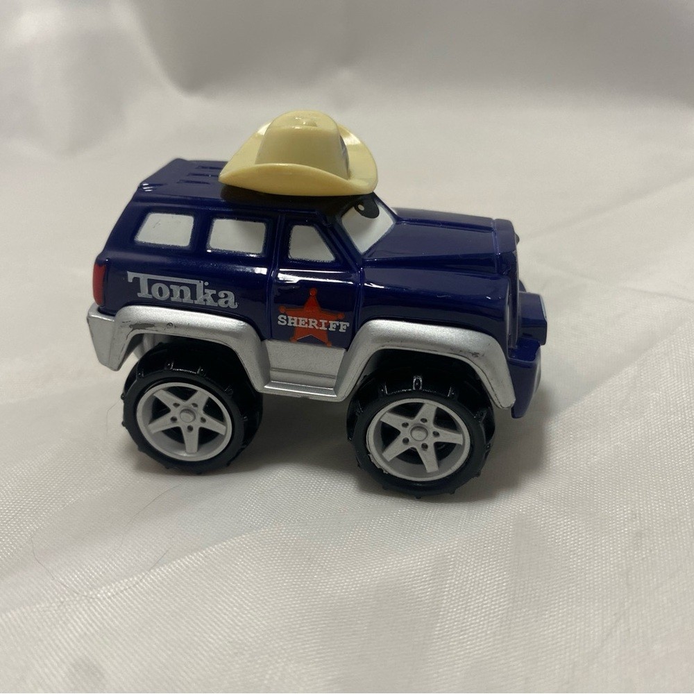 Tonka Lil Chuck and Friends Sheriff Chuck Diecast Toy Truck Mais - photo 3