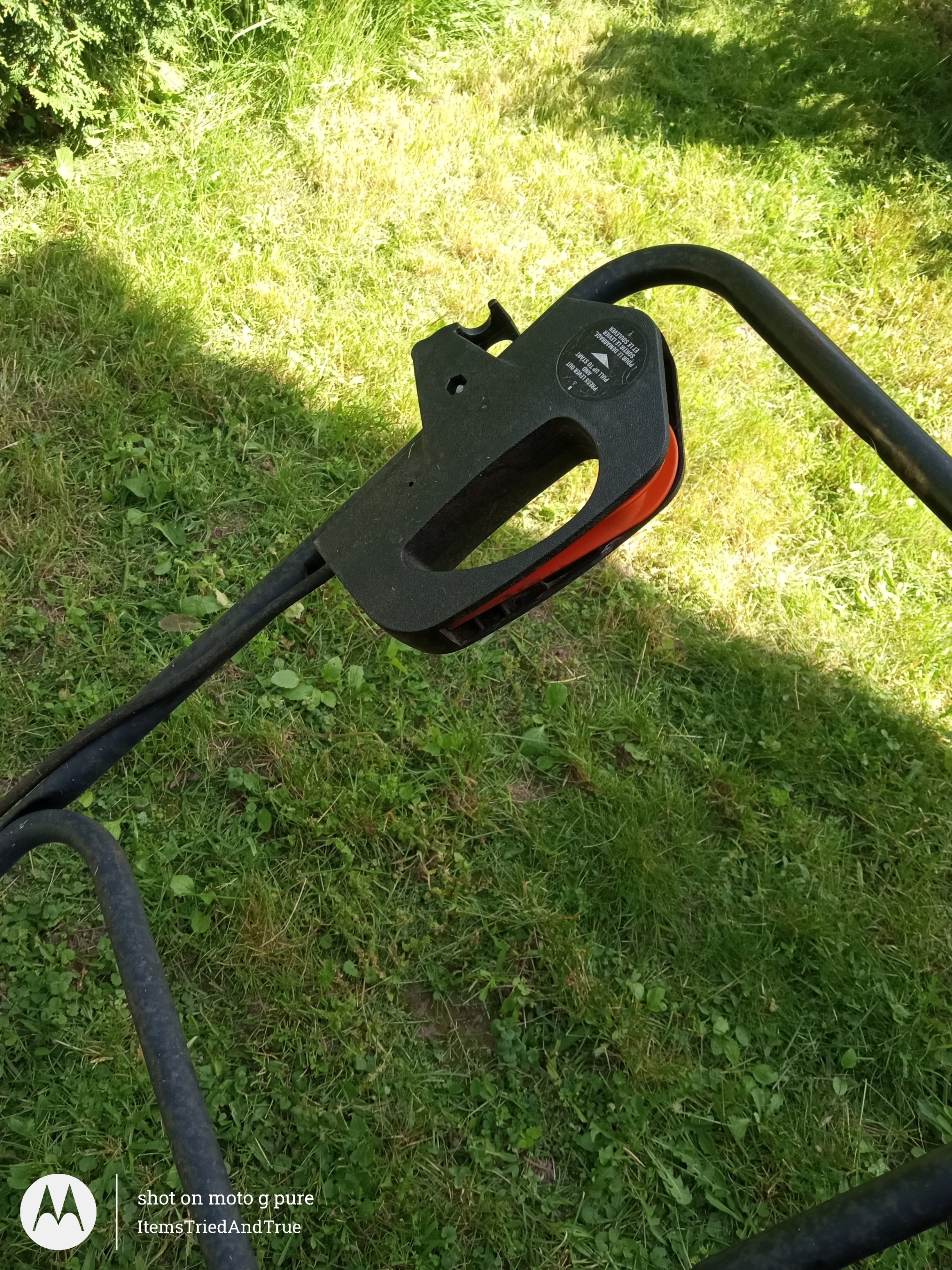 Black & Decker corded electric mower - GFP or scrap - photo 4