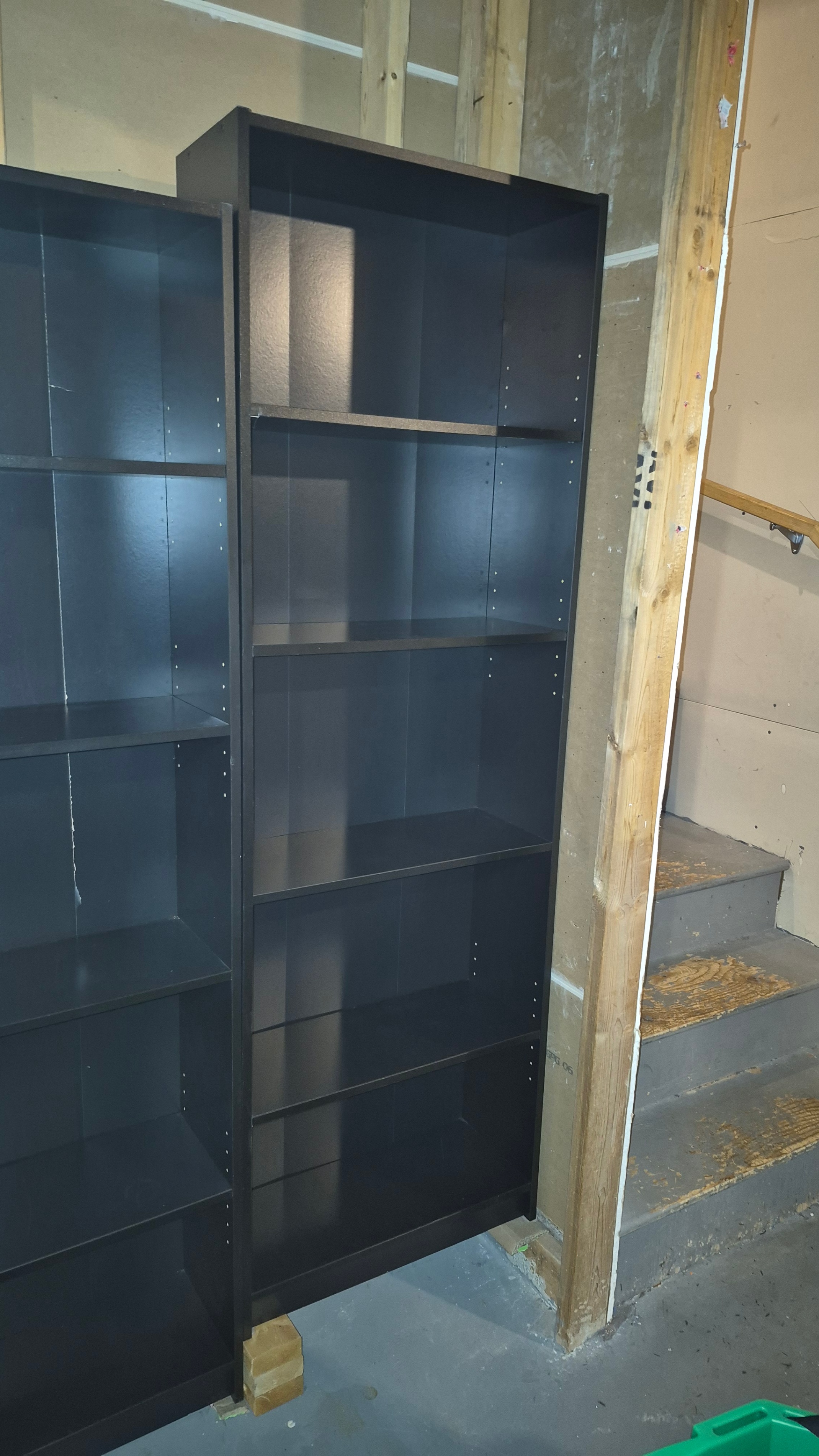 Black Tall Bookshelf - photo 3