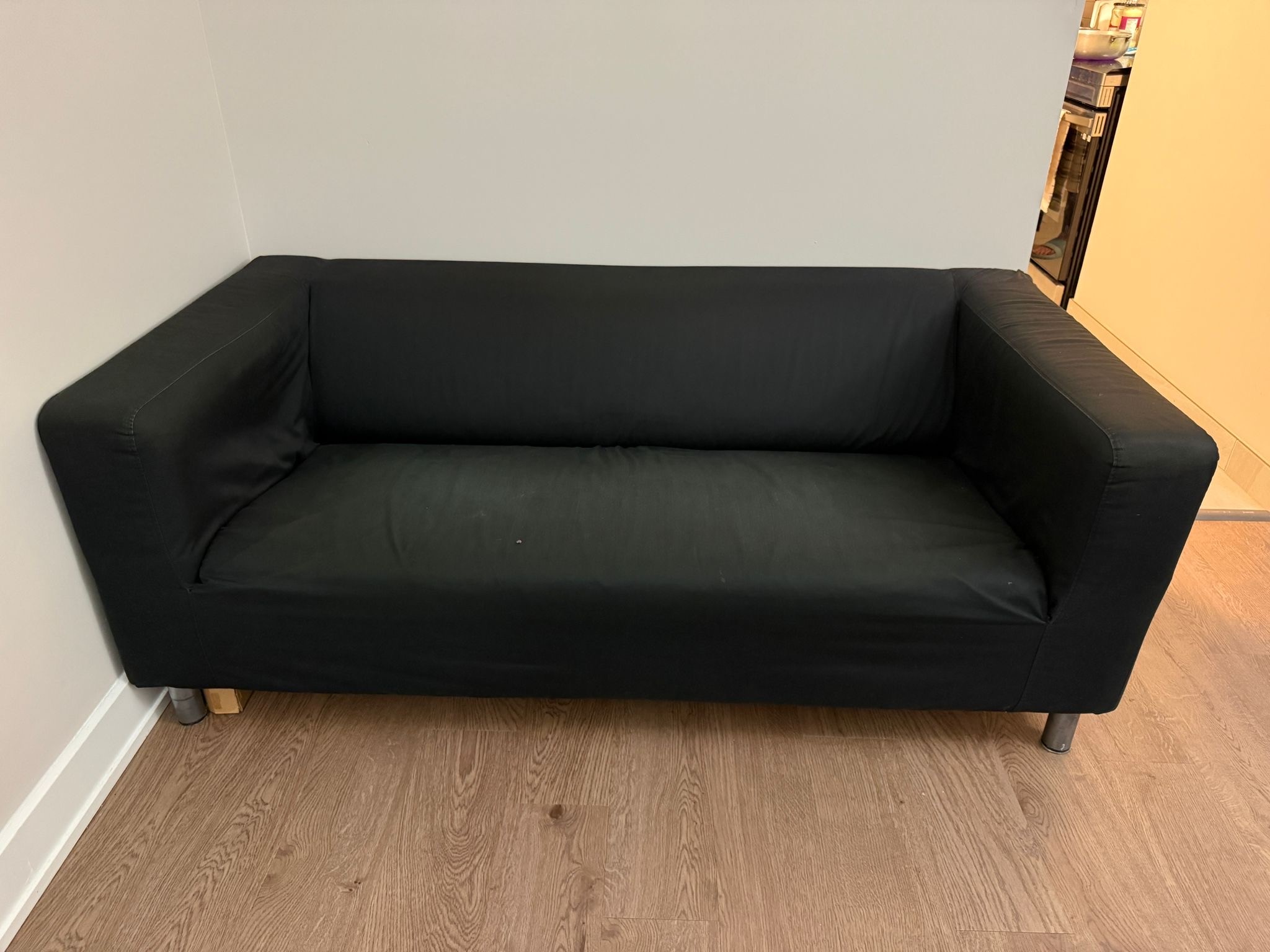 Ikea Couch/KLIPPAN sofa Loveseat, Vissle gray - photo 3
