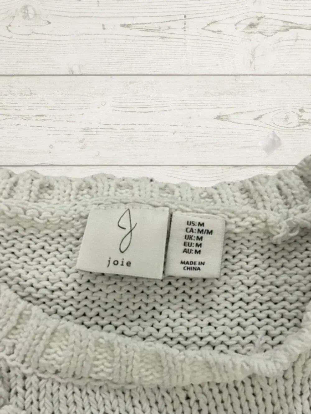 Joie Floral Knit Top – Size Medium - photo 3