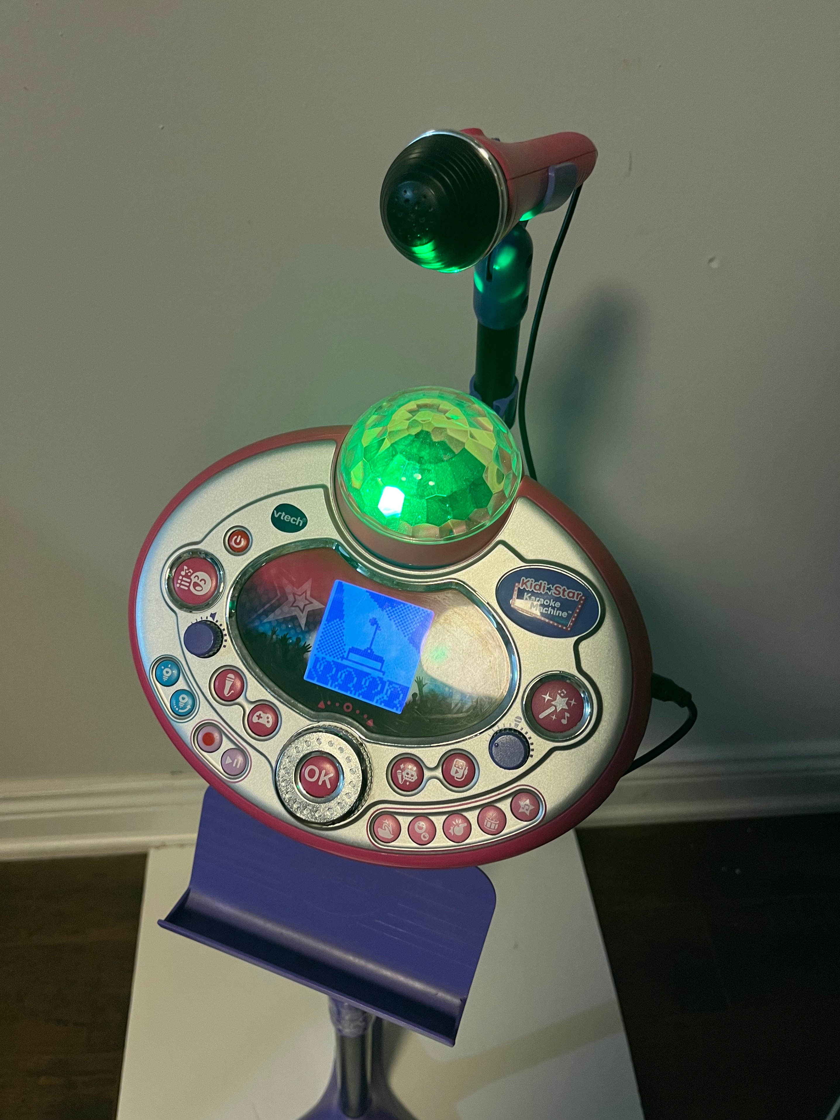 VTech Kidi Star Kids Karaoke Machine, Pink/Purple - photo 4