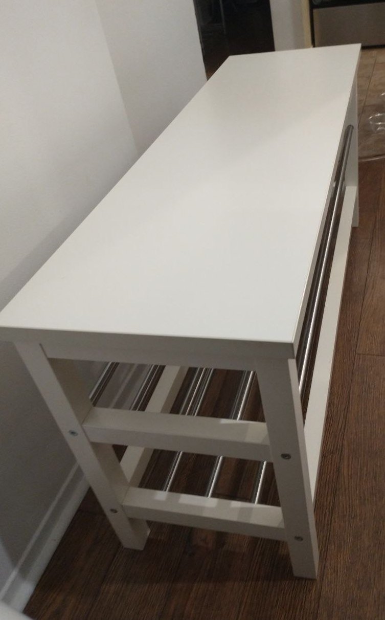 Bench with Shoe Storage - Like New - photo 5