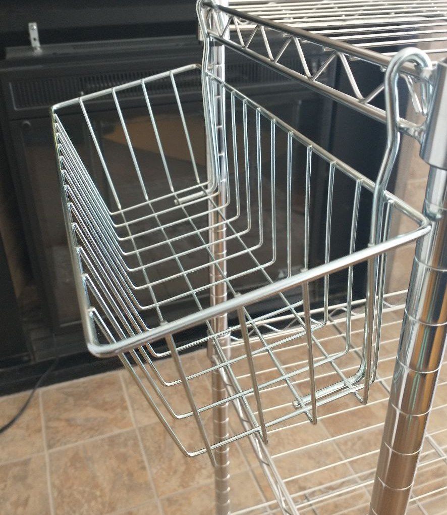 Metal Hanging Basket for Metal Wire Shelving ($5 each) - photo 4