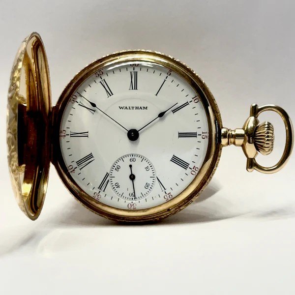 Waltham Gold Filled, Double Hunter Case Pocket Watch
