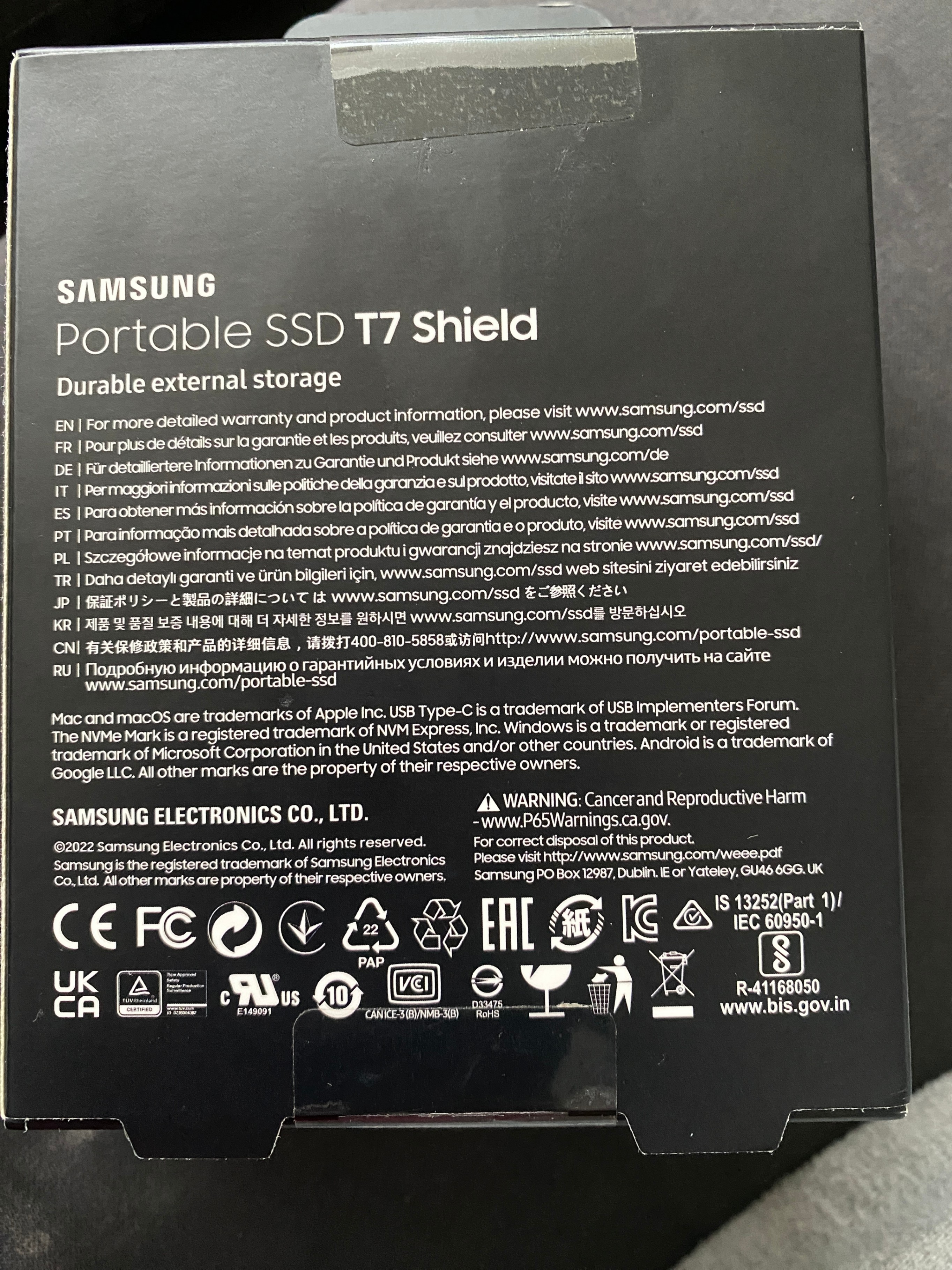Portable SSD T7 Shield - photo 4