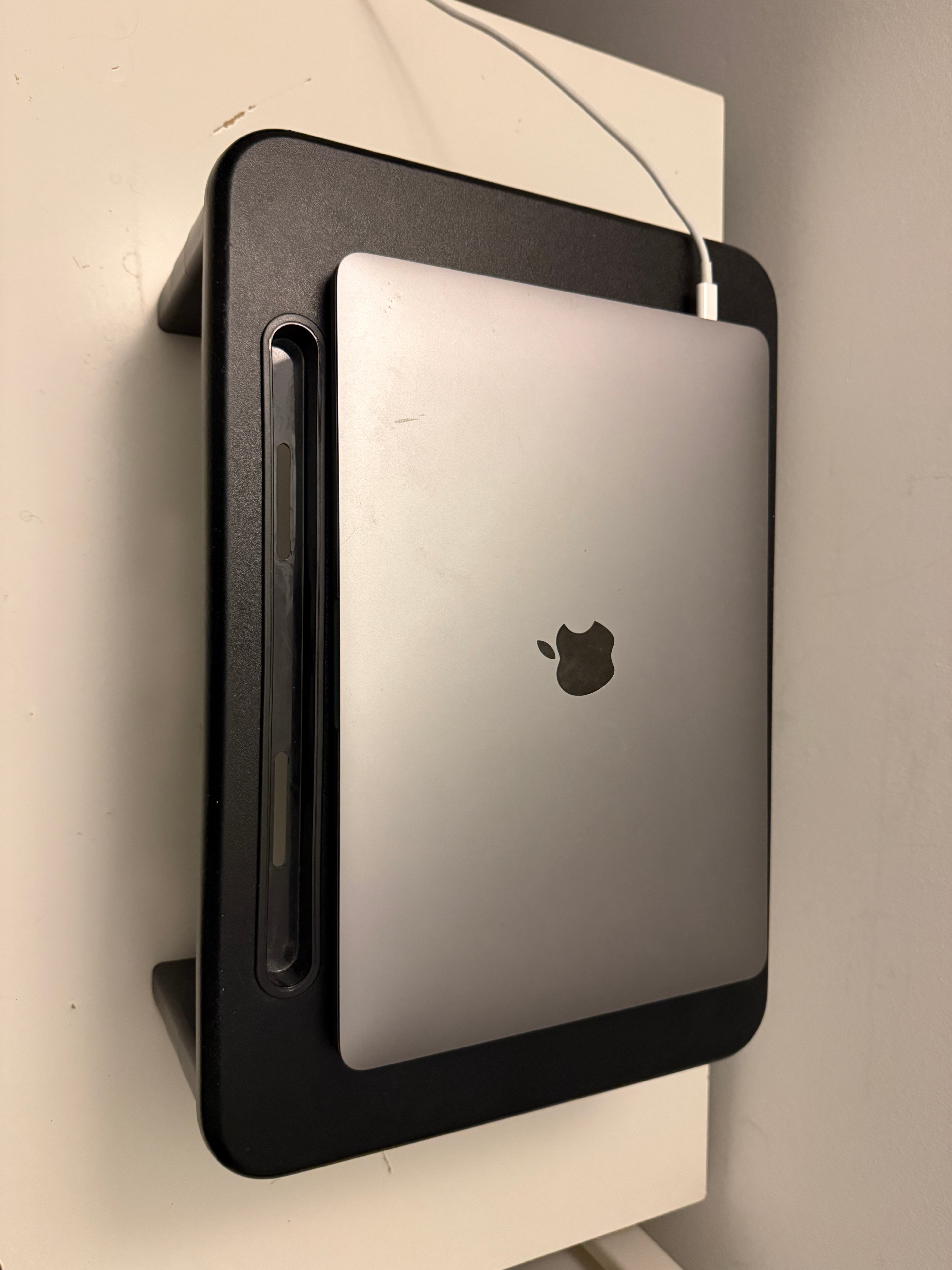 Monitor Riser & Laptop Stand with Device Slot (Black) - photo 4
